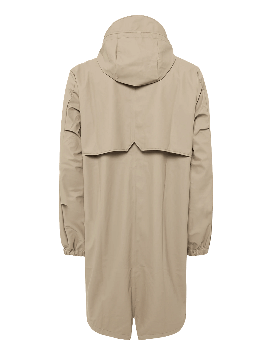 Rains - Fishtail Parka W3 - regnjackor - beige - 1