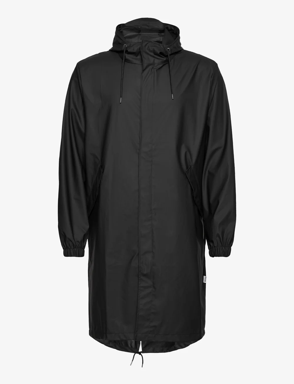 Rains - Fishtail Parka W3 - regenmäntel - black - 1