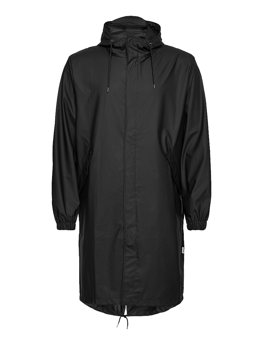 Rains - Fishtail Parka W3 - lietpalčiai - black - 1
