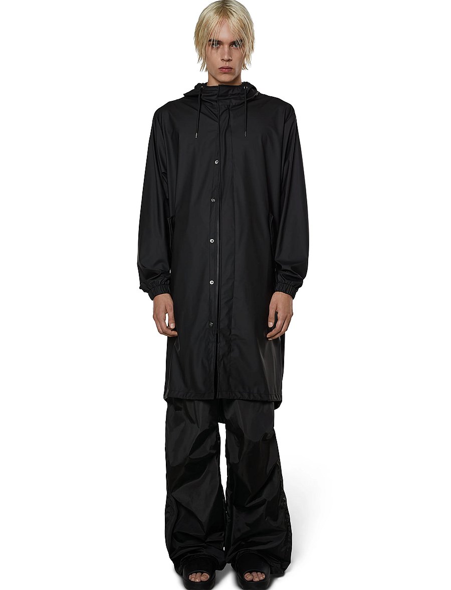 Rains - Fishtail Parka W3 - lietpalčiai - black - 0