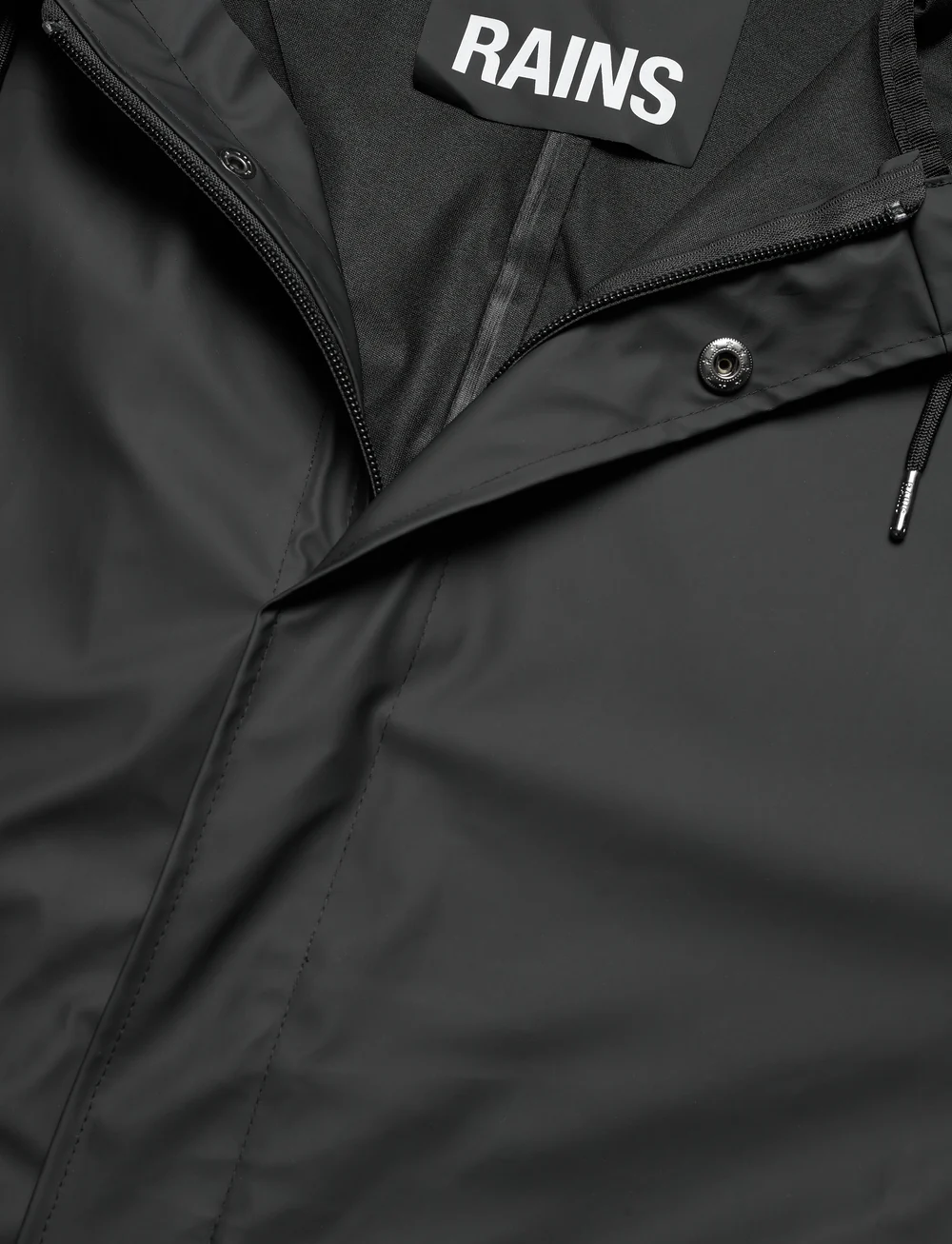 Rains - Fishtail Parka W3 - regnjackor - black - 4