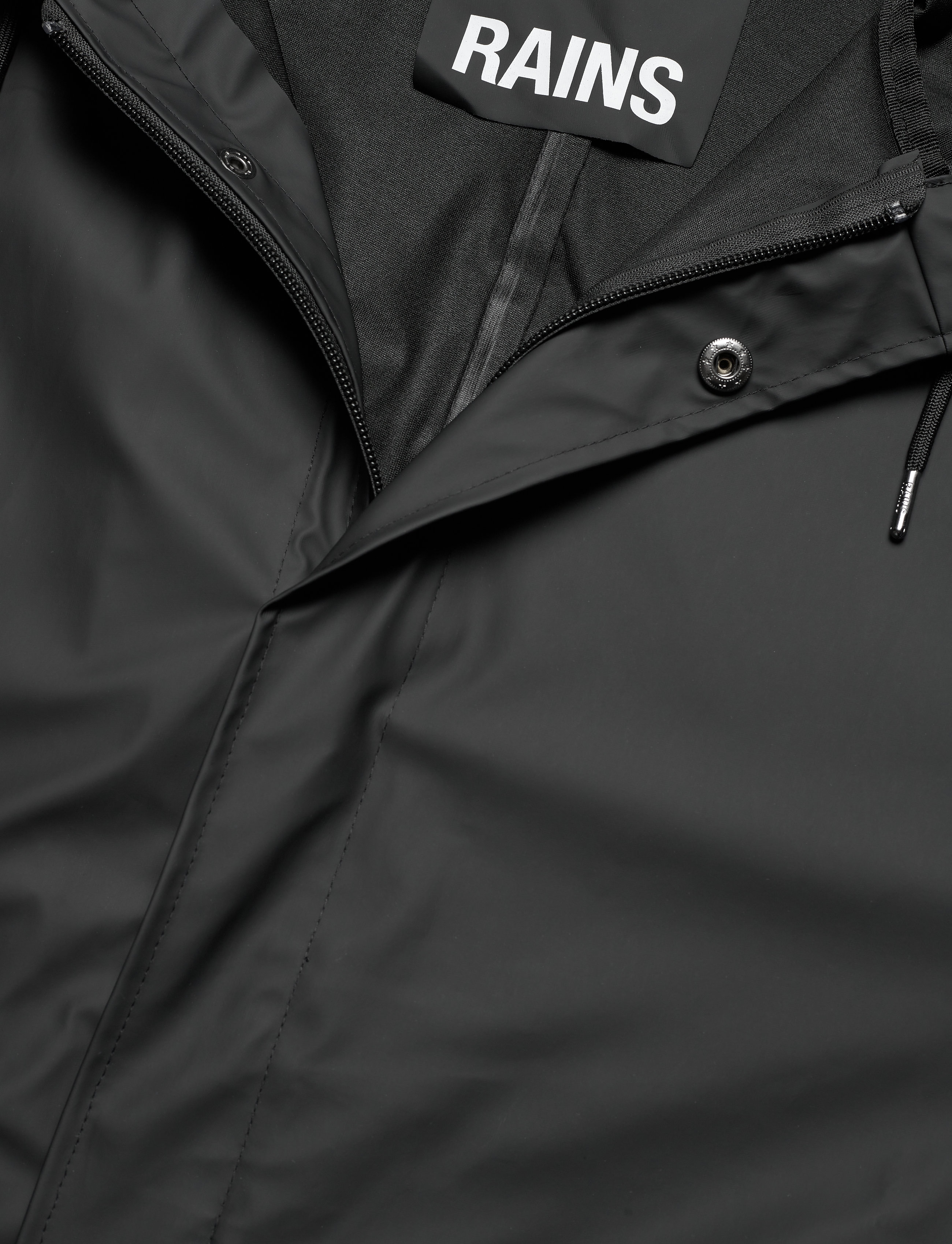 Rains - Fishtail Parka W3 - lietpalčiai - black - 4