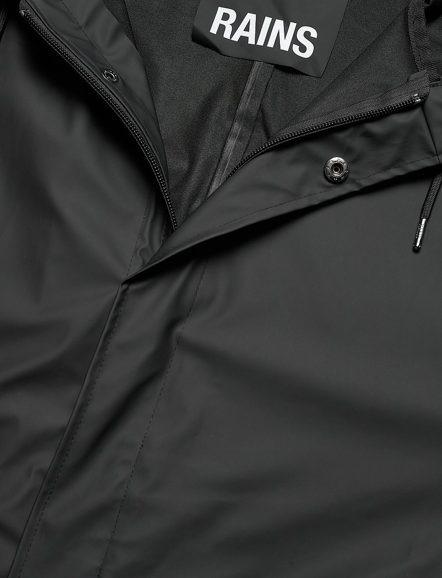 Rains - Fishtail Parka W3 - lietpalčiai - black - 4