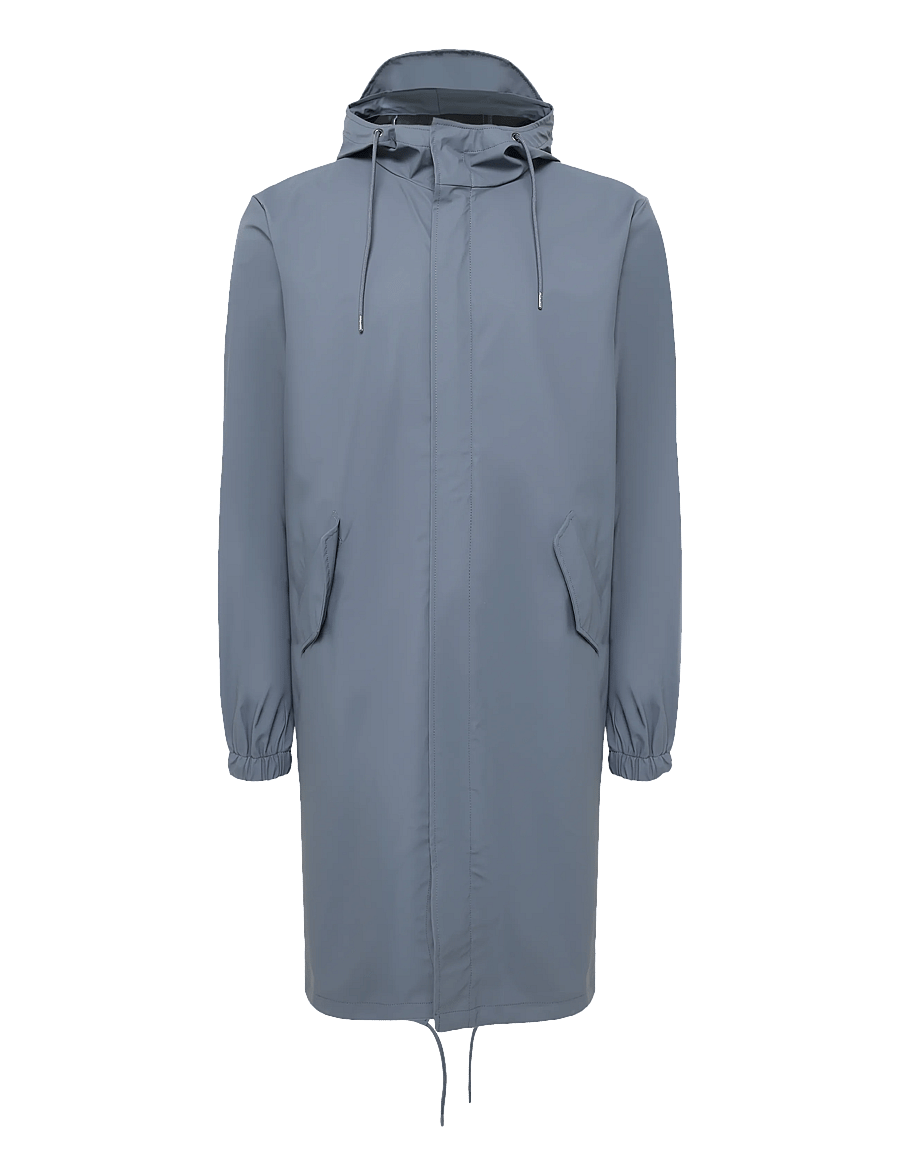 Rains - Fishtail Parka W3 - vihmamantlid - blue dusk - 0