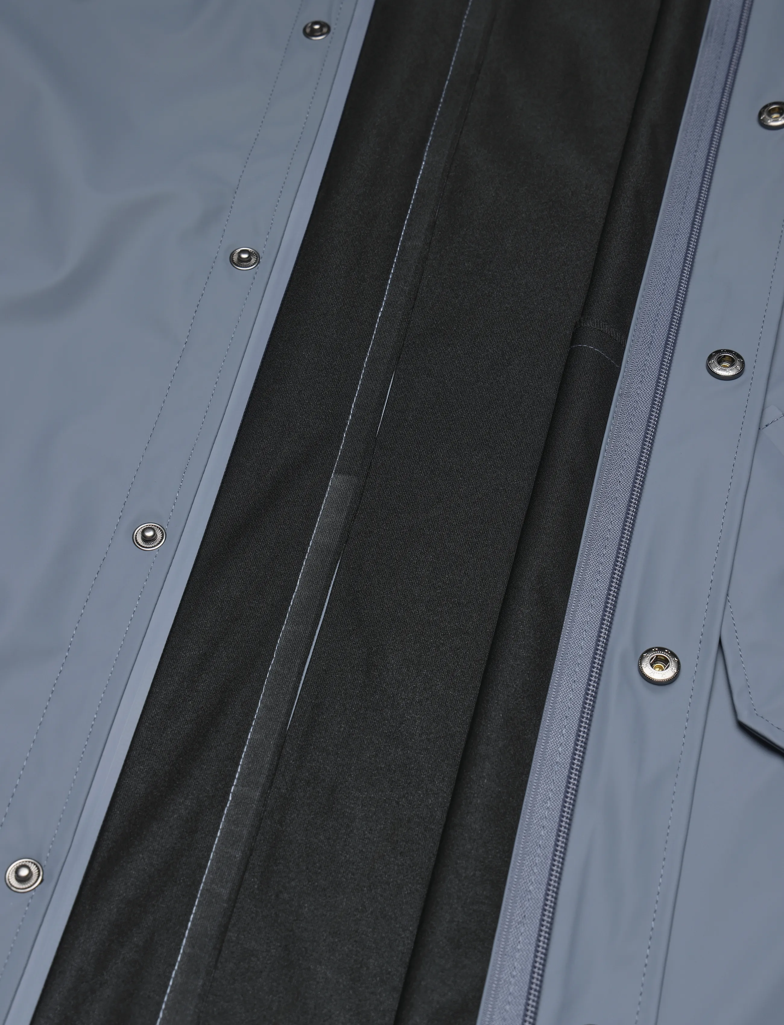 Rains - Fishtail Parka W3 - rain jackets - blue dusk - 4
