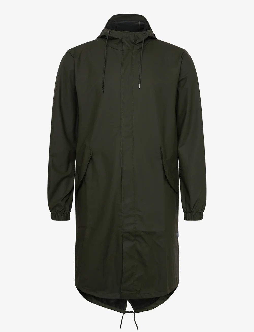 Rains - Fishtail Parka W3 - regnjackor - green - 0