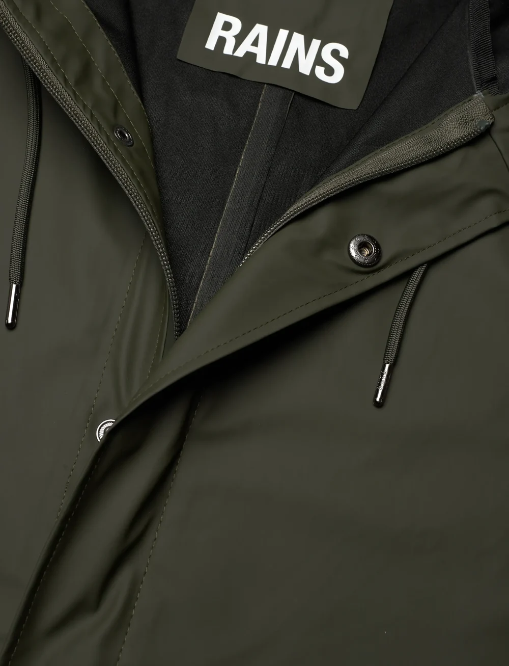 Rains - Fishtail Parka W3 - regnjackor - green - 2