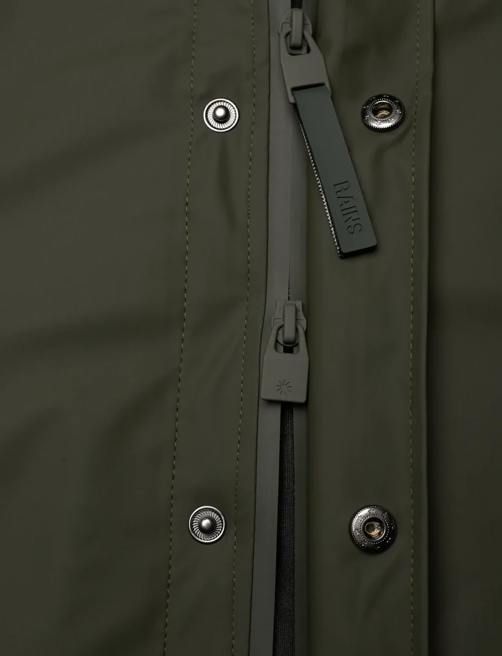 Rains - Fishtail Parka W3 - regnjackor - green - 4