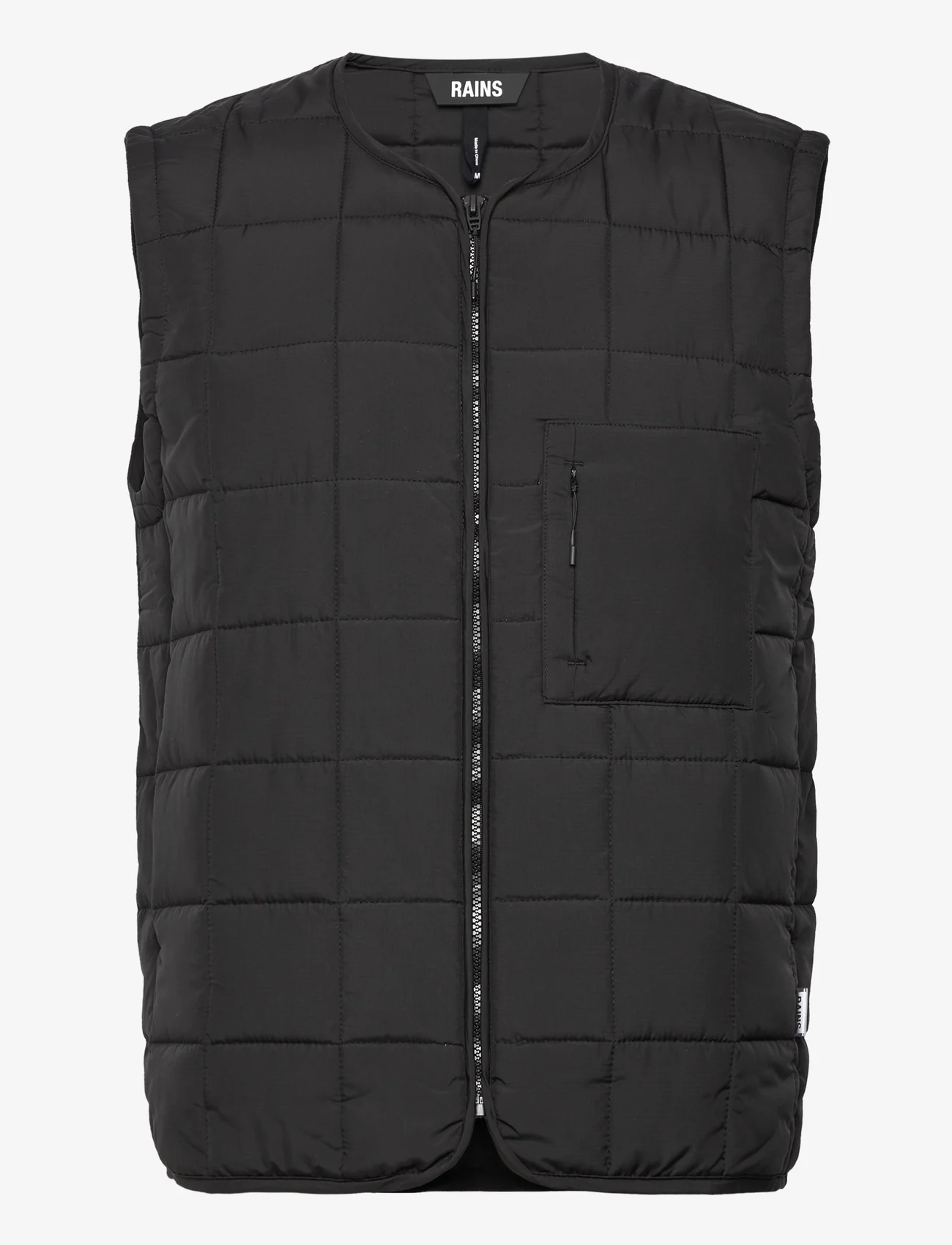 Rains - Liner Vest W1T1 - polsterētas vestes - 01 black - 0