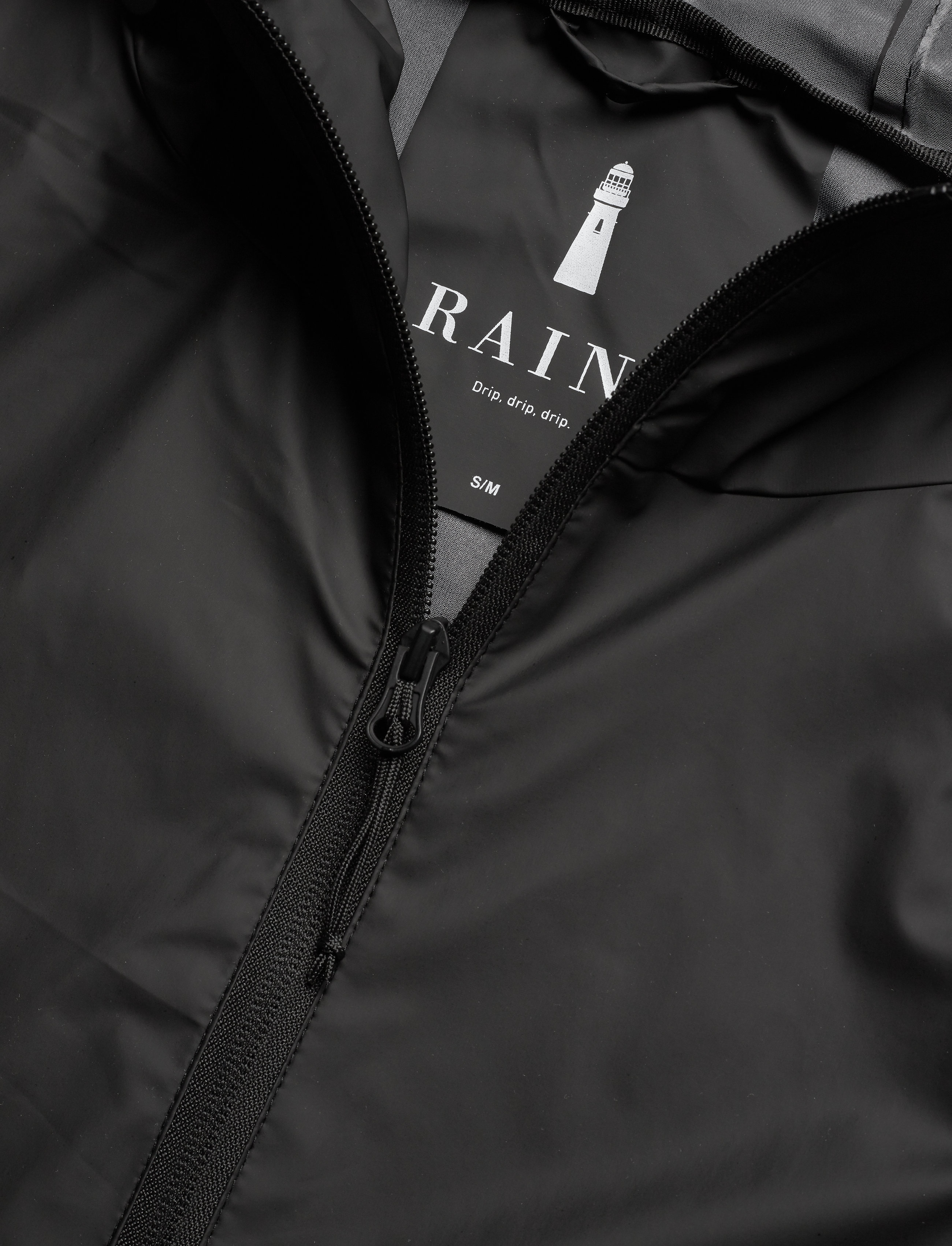 Rains - Ultralight Parka - 01 black - 3