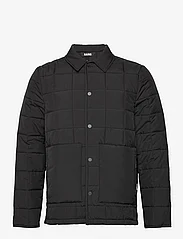 Rains - Liner Shirt Jacket W1T1 - pavasarinės striukės - 01 black - 0