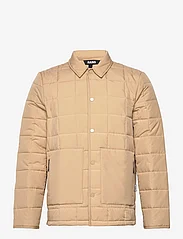 Rains - Liner Shirt Jacket W1T1 - pavasarinės striukės - 24 sand - 0
