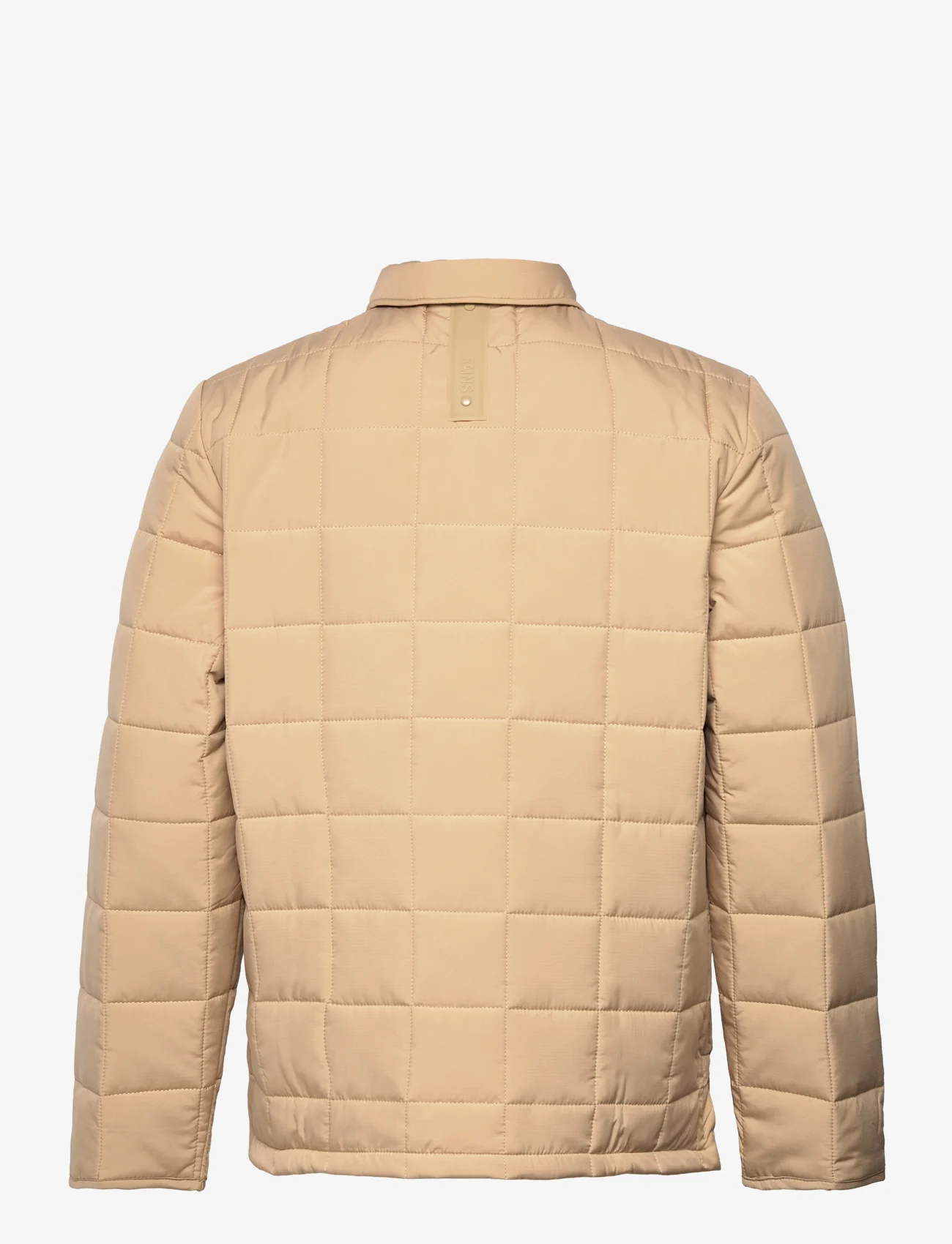 Rains - Liner Shirt Jacket W1T1 - pavasarinės striukės - 24 sand - 1