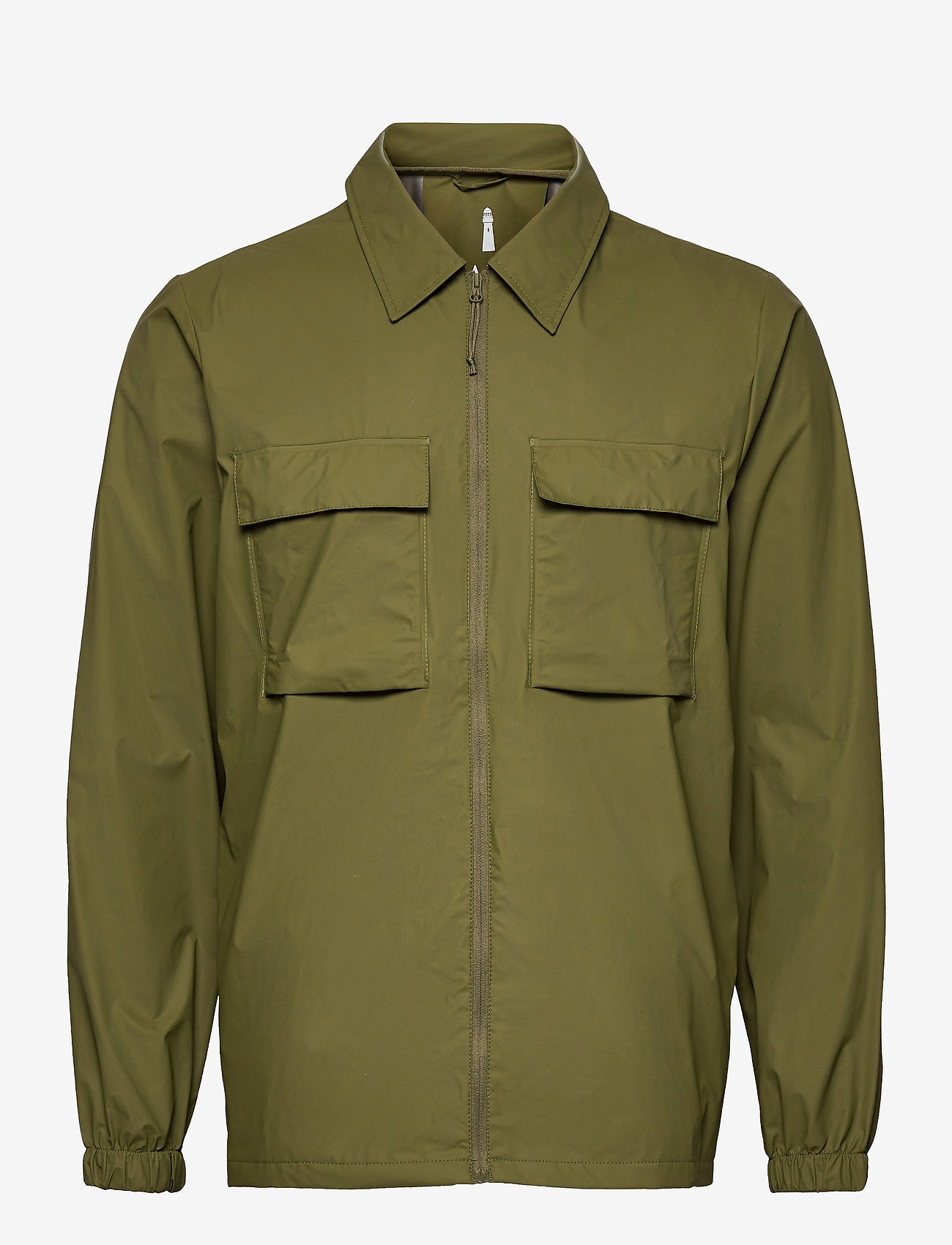 Rains - Ultralight Zip Shirt - herbstliche kleidung - 78 sage - 0
