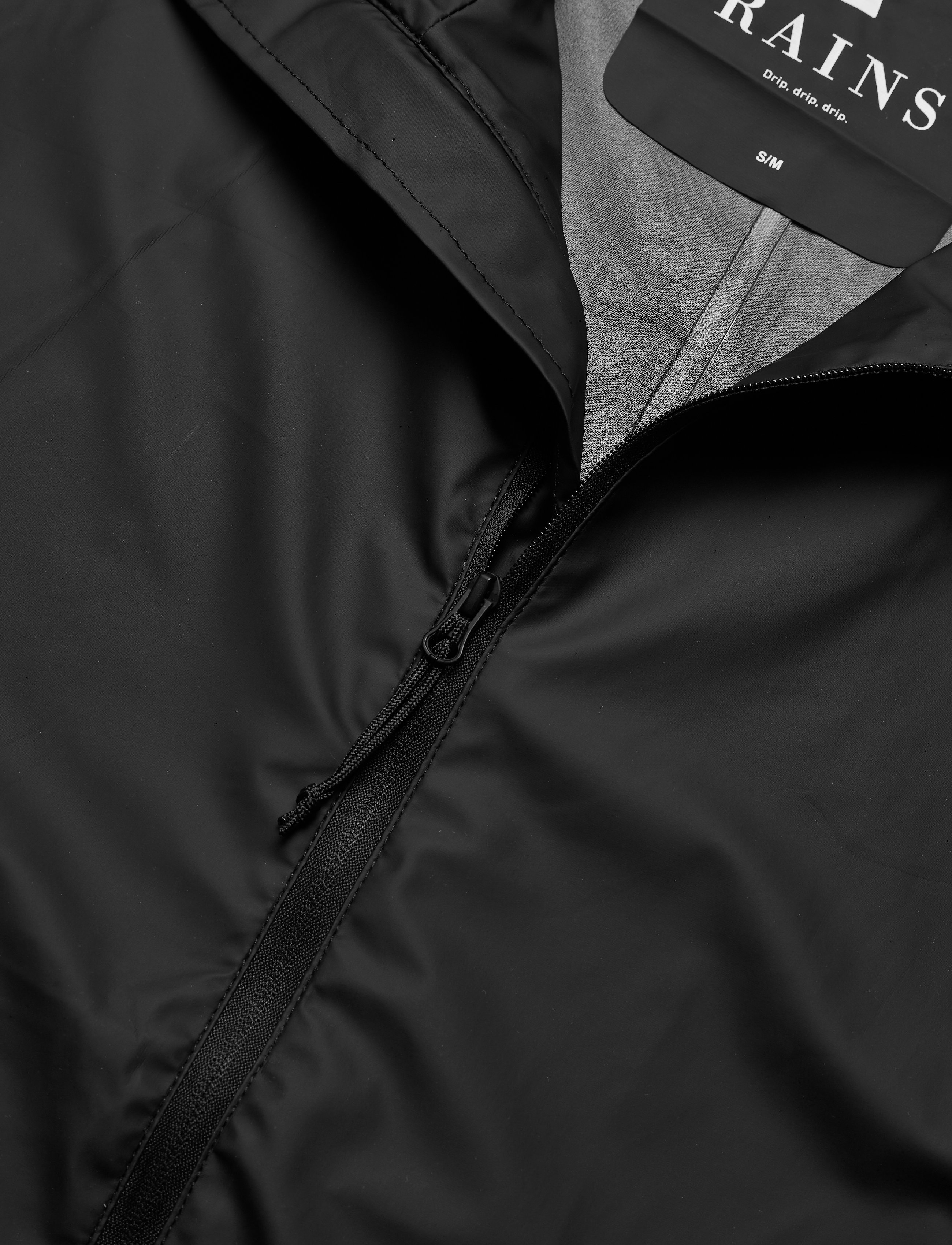 Rains - Ultralight Tracksuit Jacket - 01 black - 3