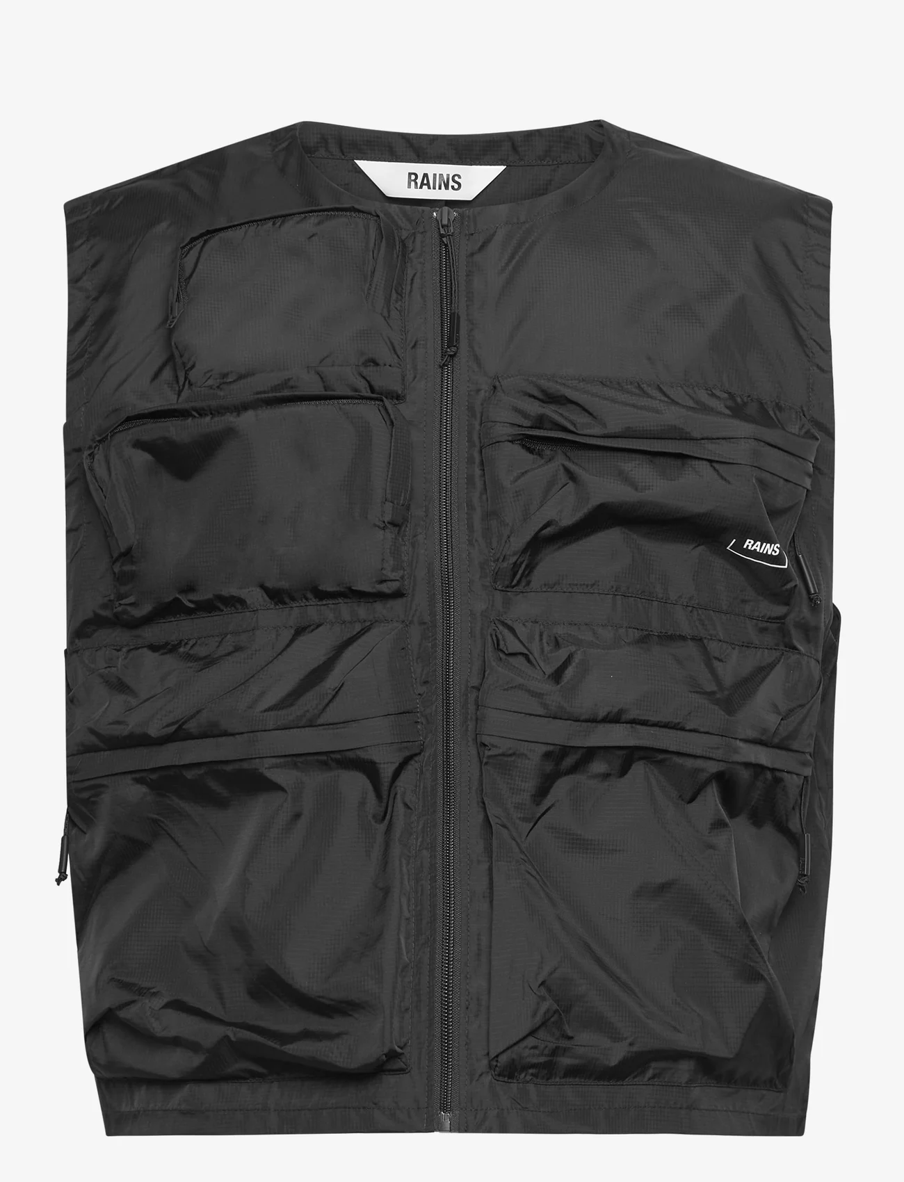 Rains - Dili Vest - puffer vests - black - 0