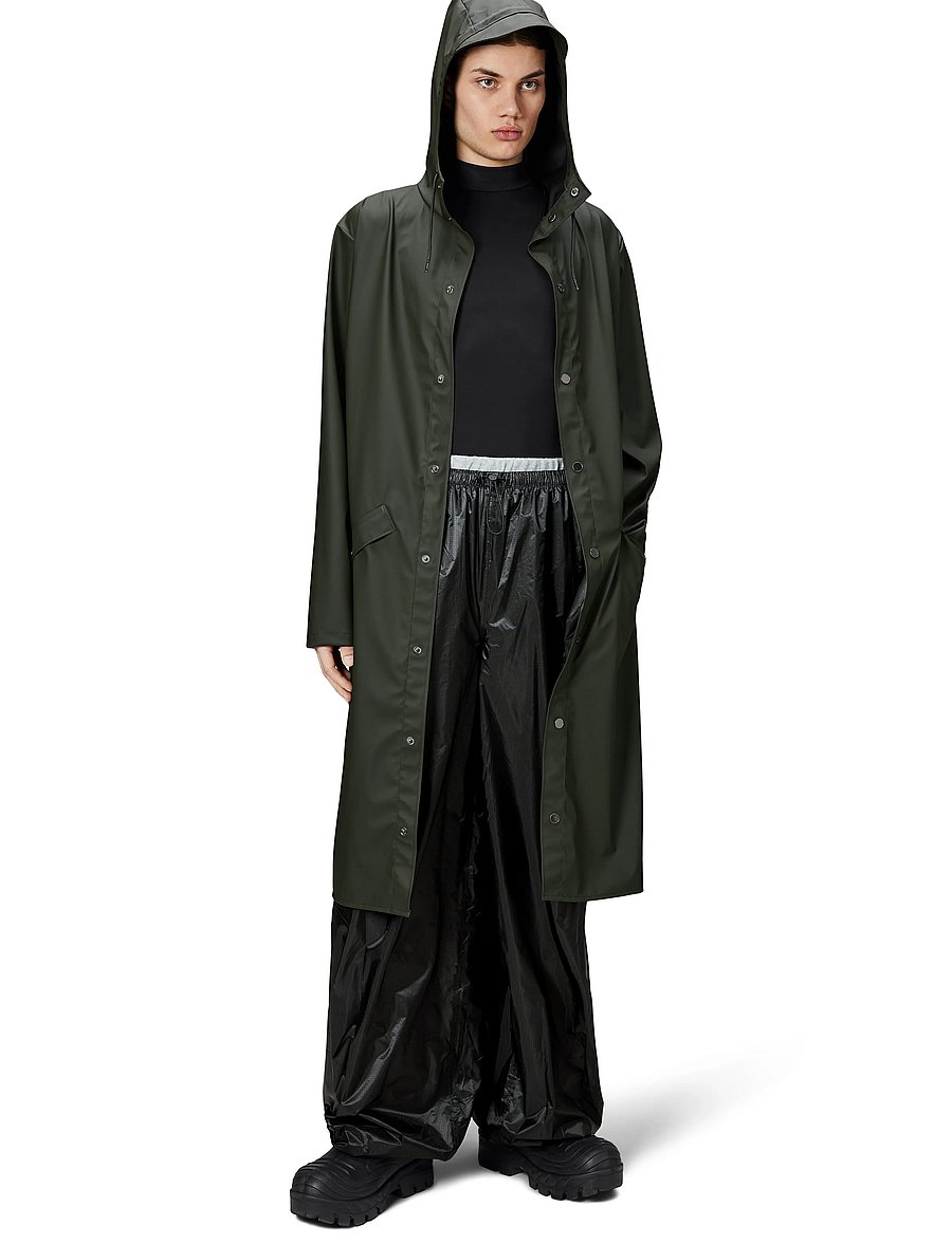 Rains - Longer Jacket W3 - regenjassen - 03 green - 0