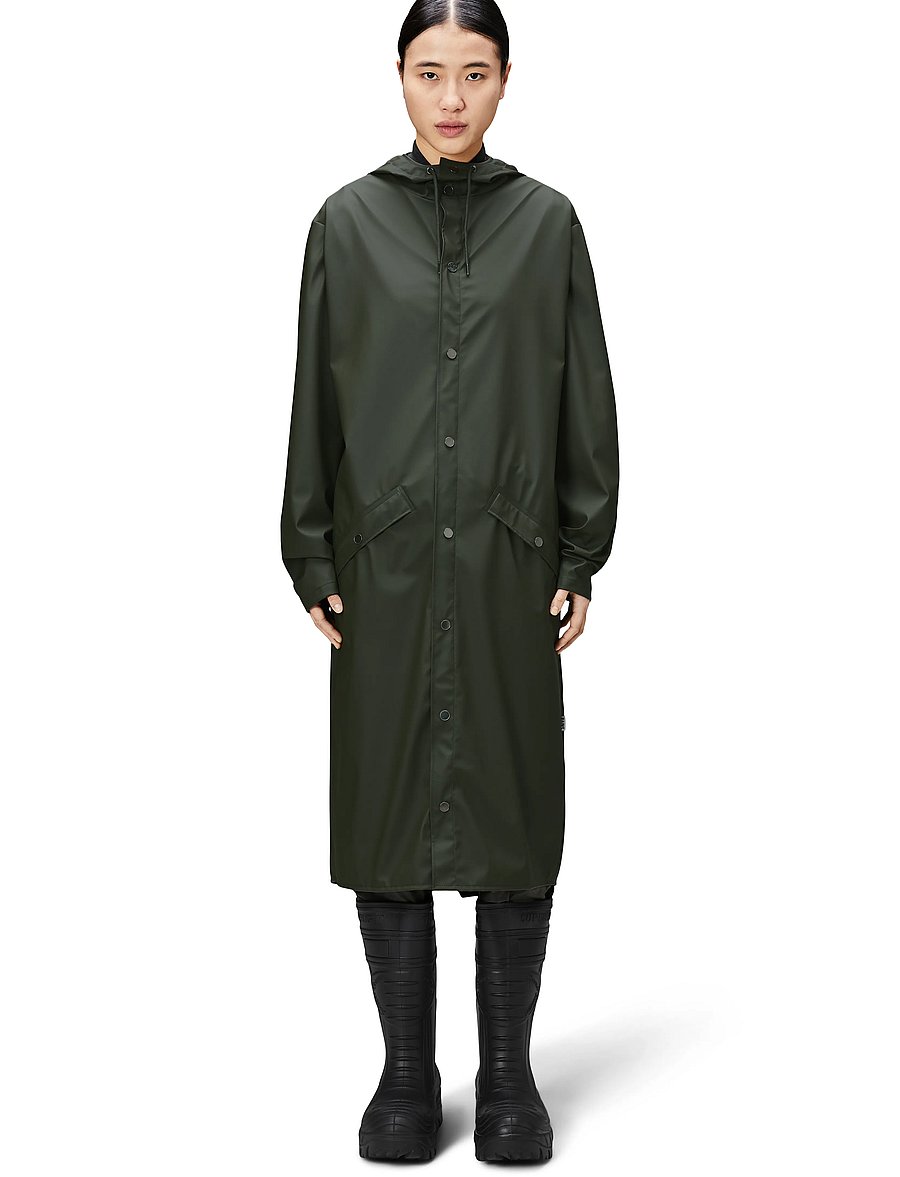 Rains - Longer Jacket W3 - regenjassen - 03 green - 3