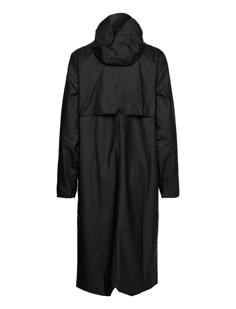 Rains - Longer Jacket W3 - regnjakker - black - 2