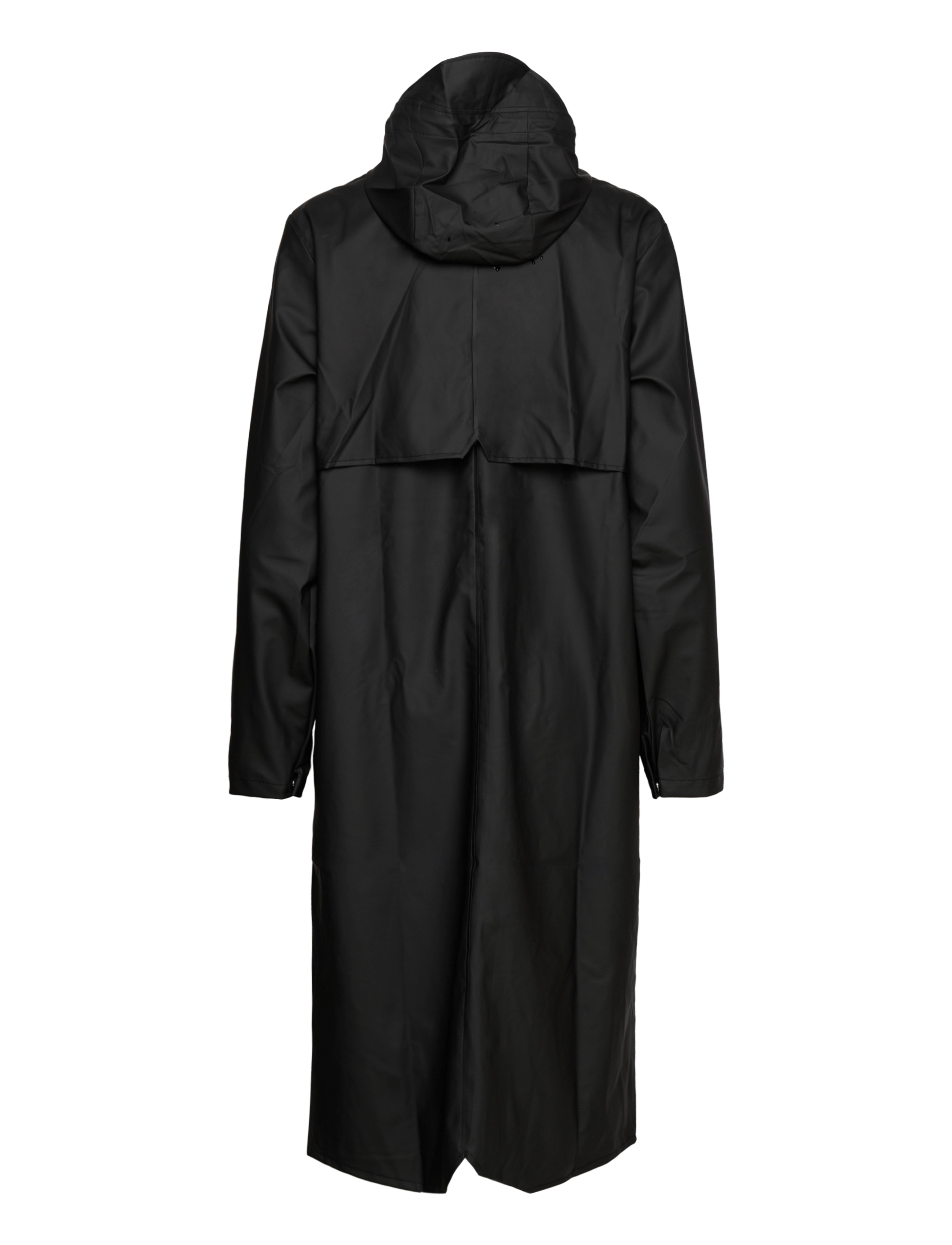 Rains - Longer Jacket - regnjakker - black - 2