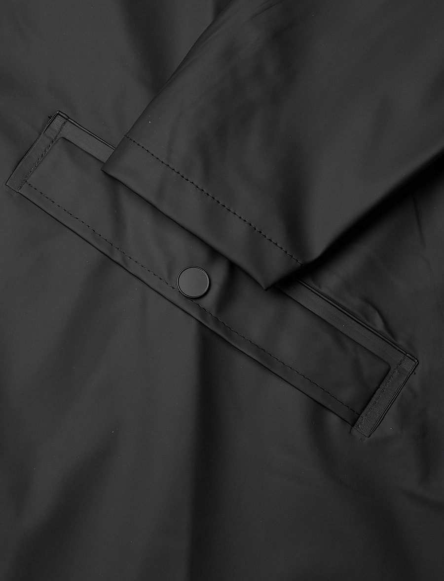 Rains - Longer Jacket - regnjakker - black - 5