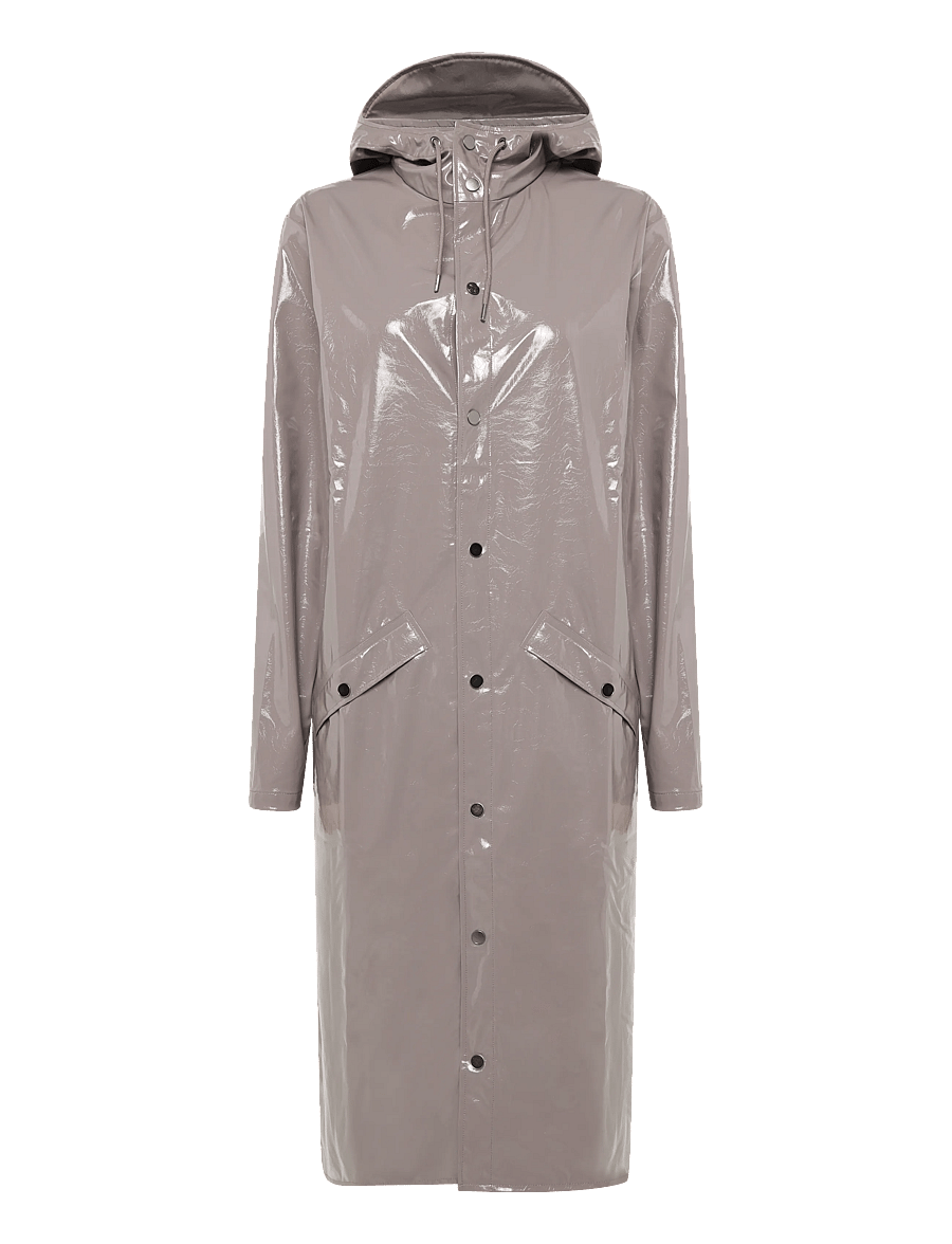 Rains - Longer Jacket W3 - regnjakker - cinder glaze - 0