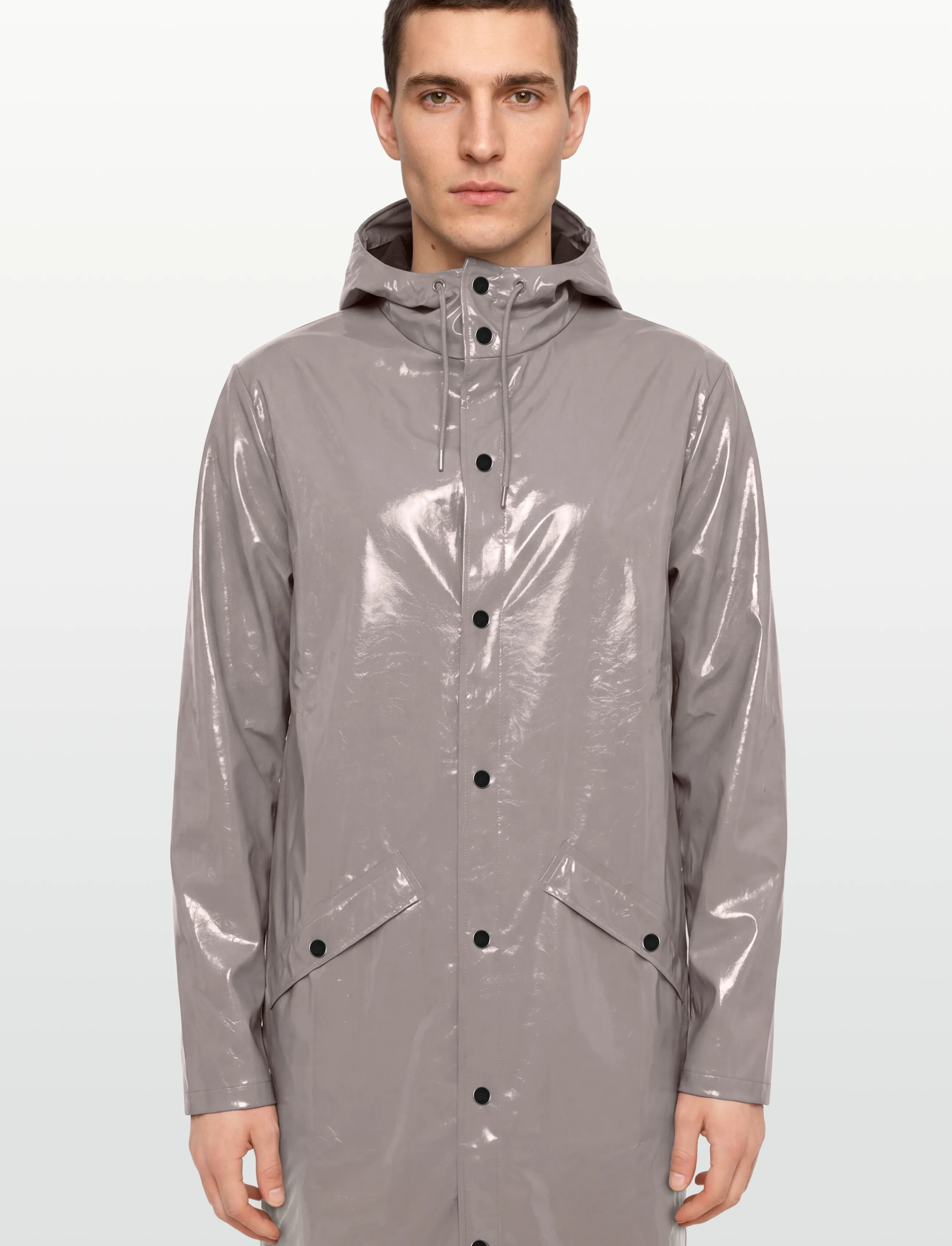 Rains - Longer Jacket W3 - regenmäntel - cinder glaze - 3