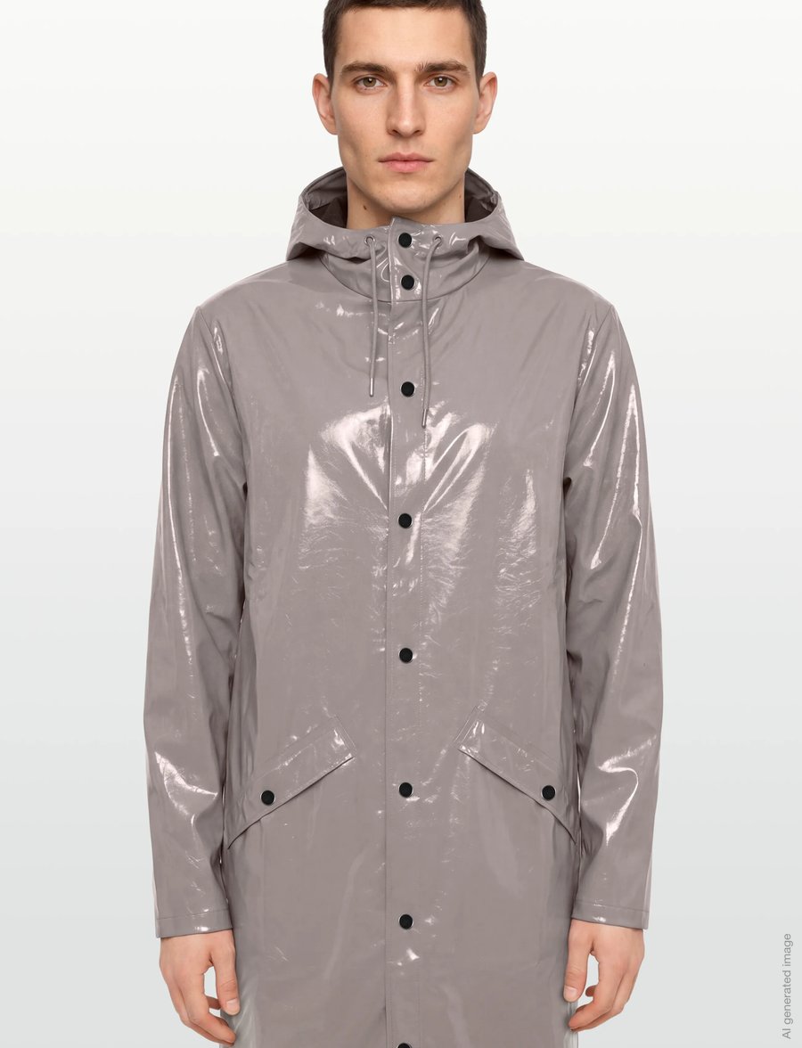 Rains - Longer Jacket W3 - regenmäntel - cinder glaze - 3