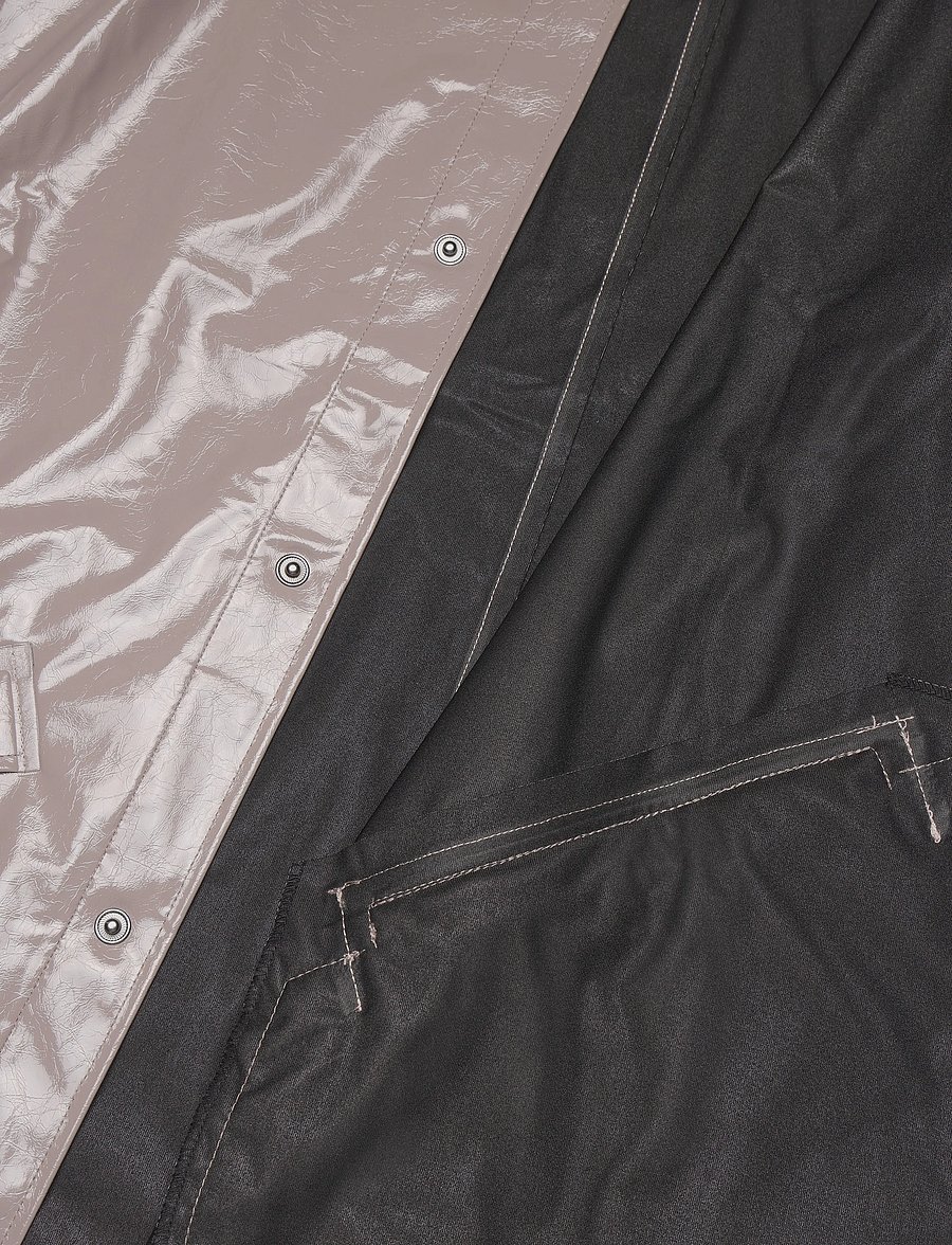 Rains - Longer Jacket W3 - regnjakker - cinder glaze - 4