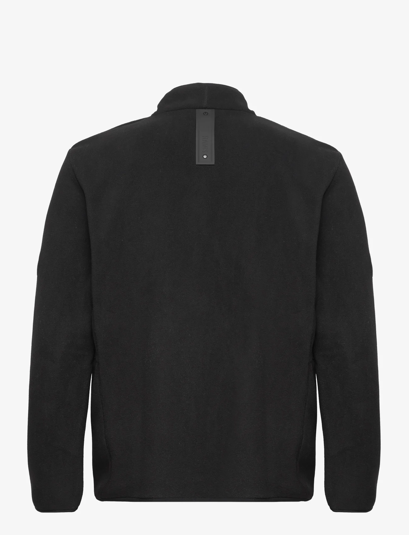 Rains - Fleece Pullover T1 - vidurinio sluoksnio striukės - black - 1