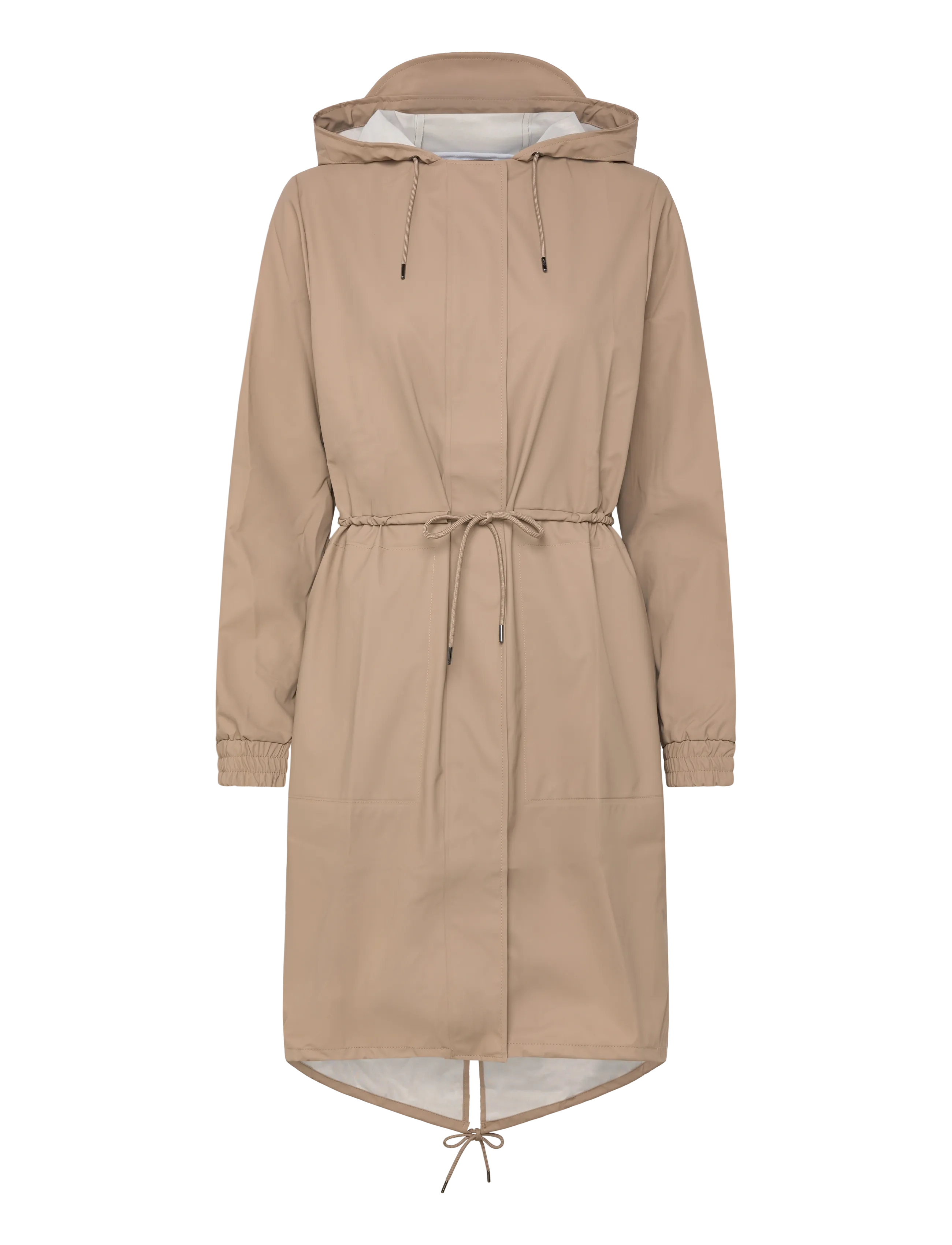Rains String W Parka W3 - Raincoats - BEIGE / beige