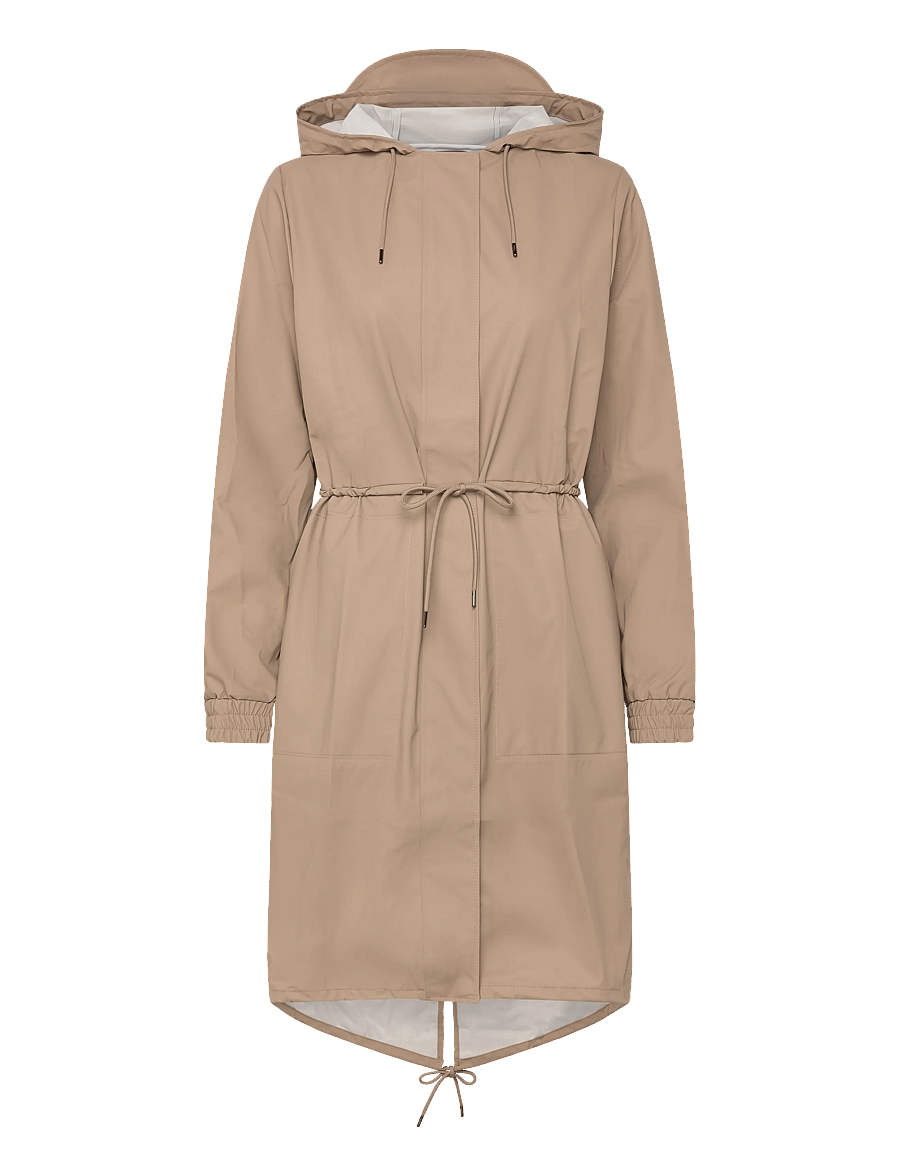 Rains - String W Parka W3 - beige - 1