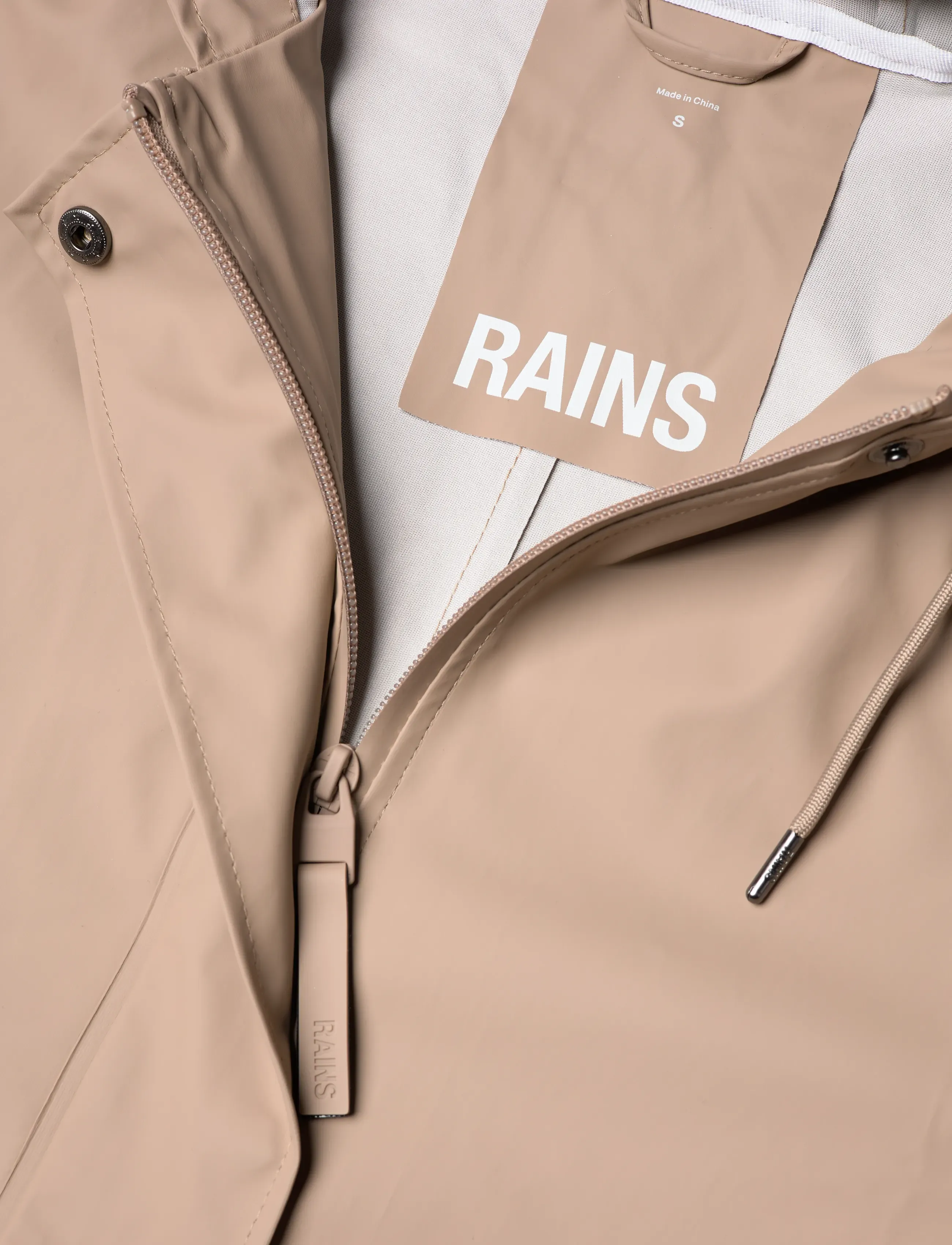 Rains - String W Parka W3 - beige - 5