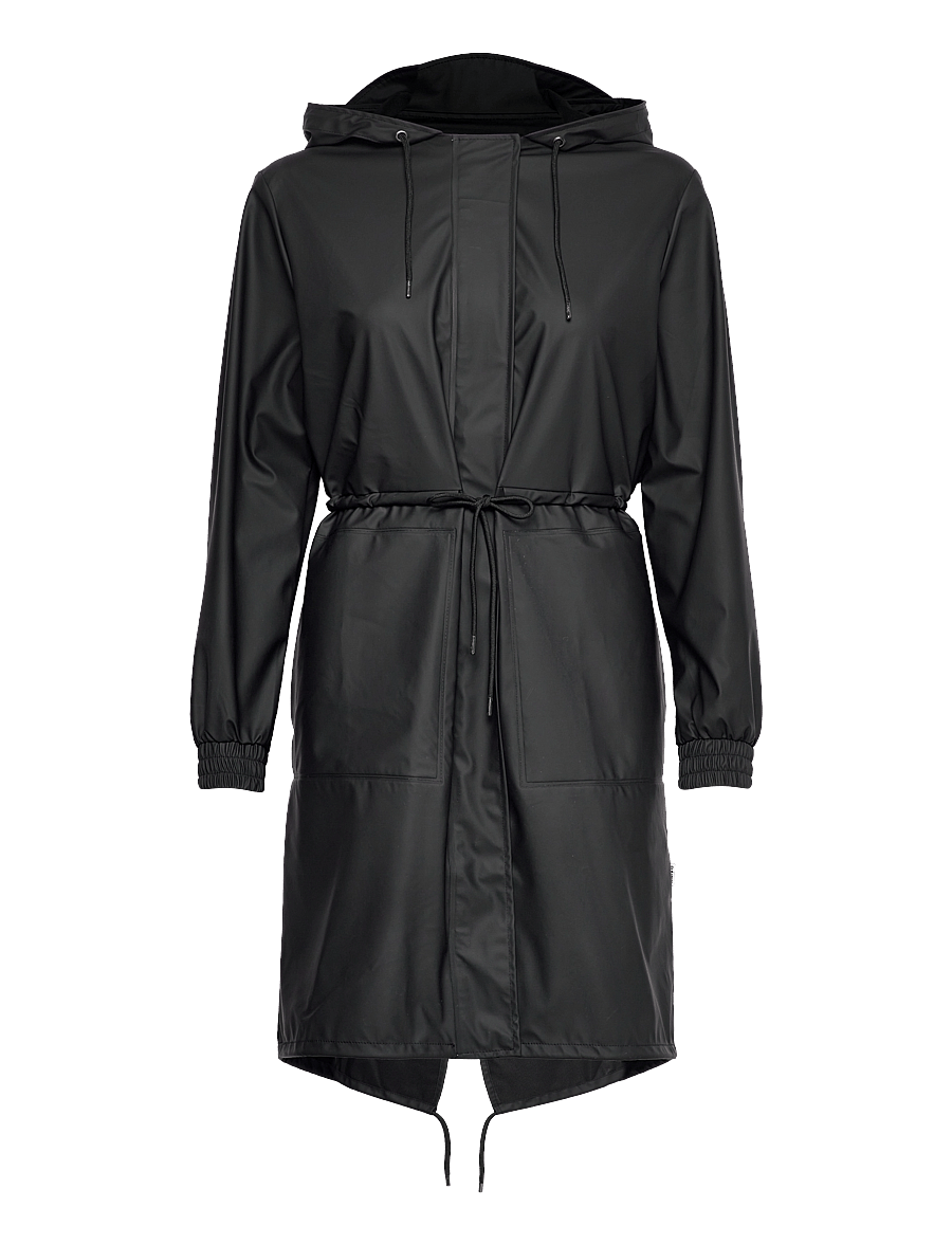 Rains - String W Parka W3 - black - 1