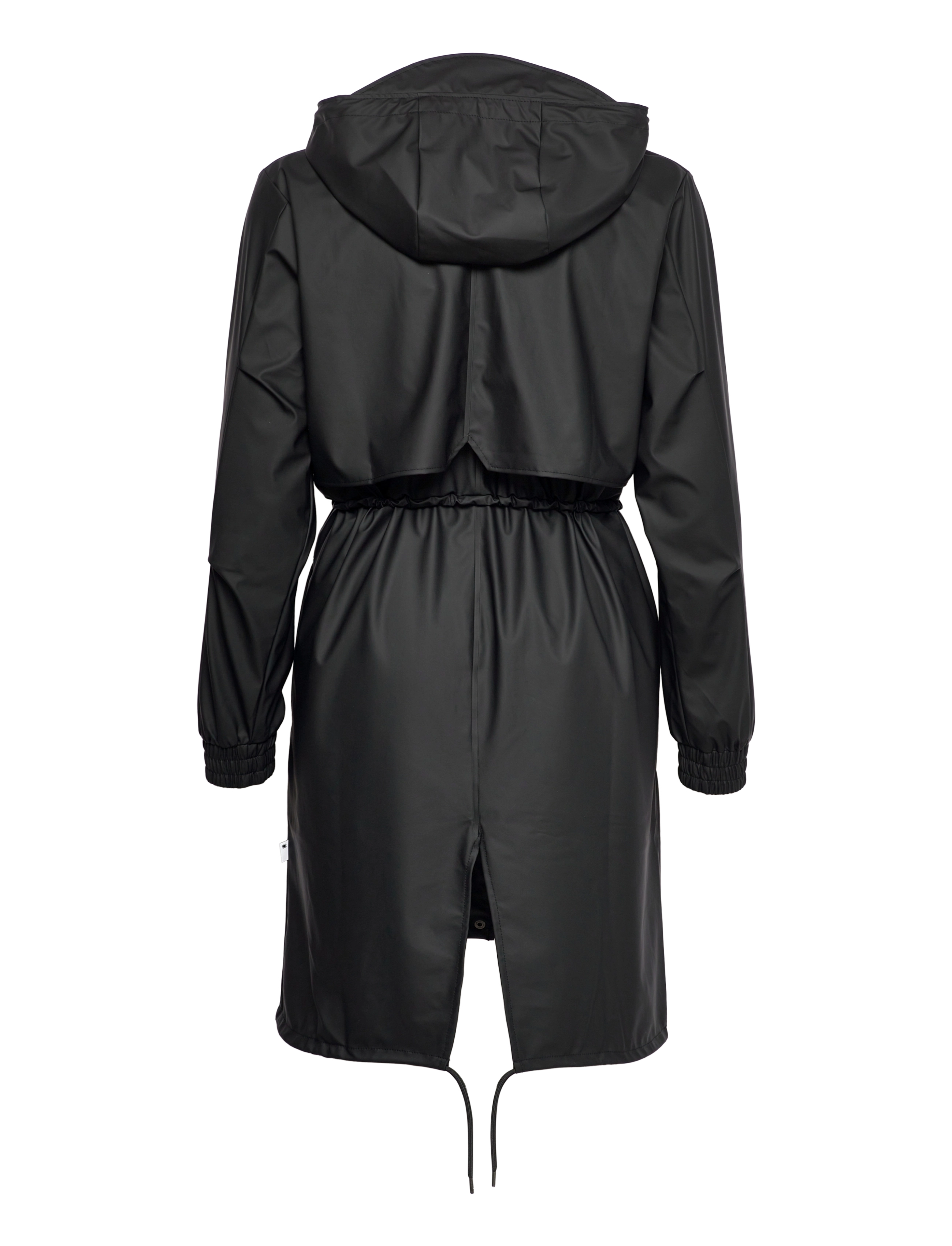 Rains - String W Parka W3 - black - 2