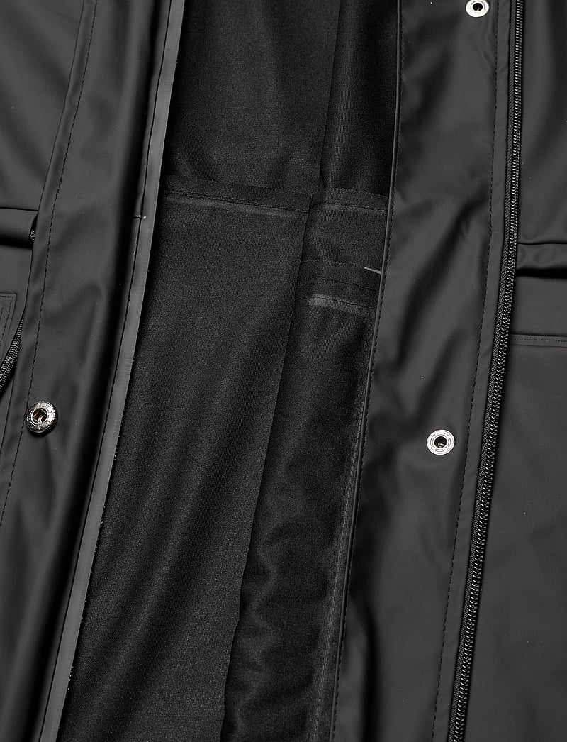 Rains - String W Parka W3 - regnjakker - black - 5