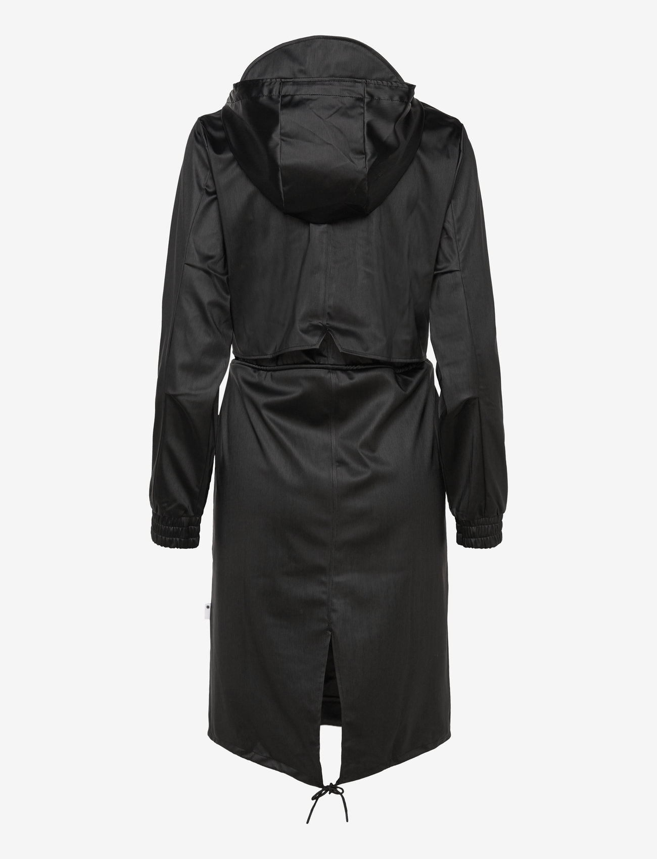 Rains - String W Parka W3 - regenmäntel - black grain - 1
