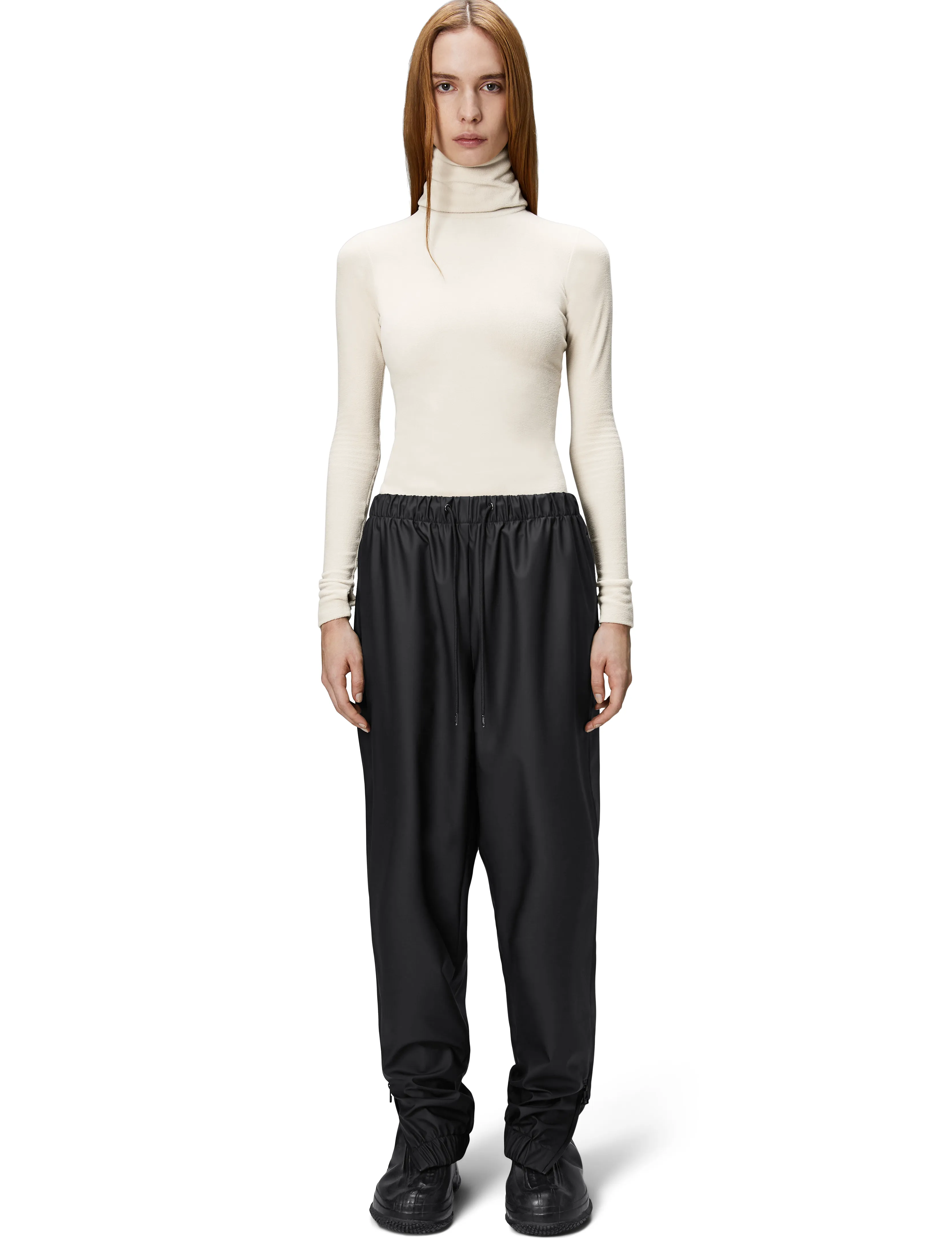 Rains - Rain Pants Regular W3 - waterproof trousers - 01 black - 3