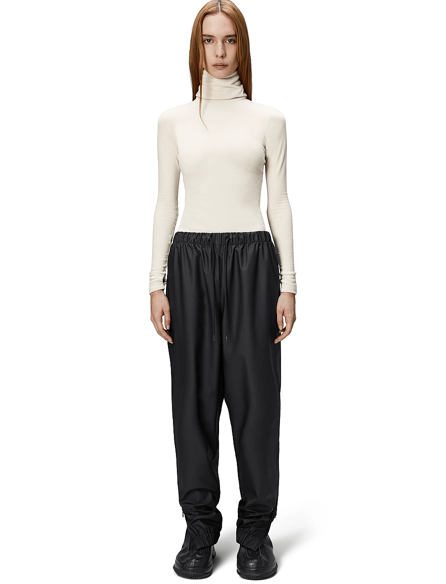 Rains - Rain Pants Regular W3 - regnbyxor - 01 black - 3