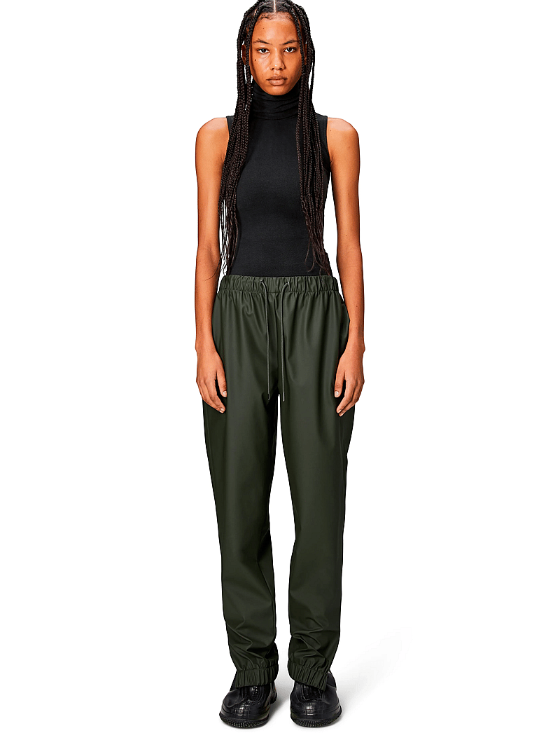 Rains - Rain Pants Regular W3 - regnbyxor - 03 green - 3