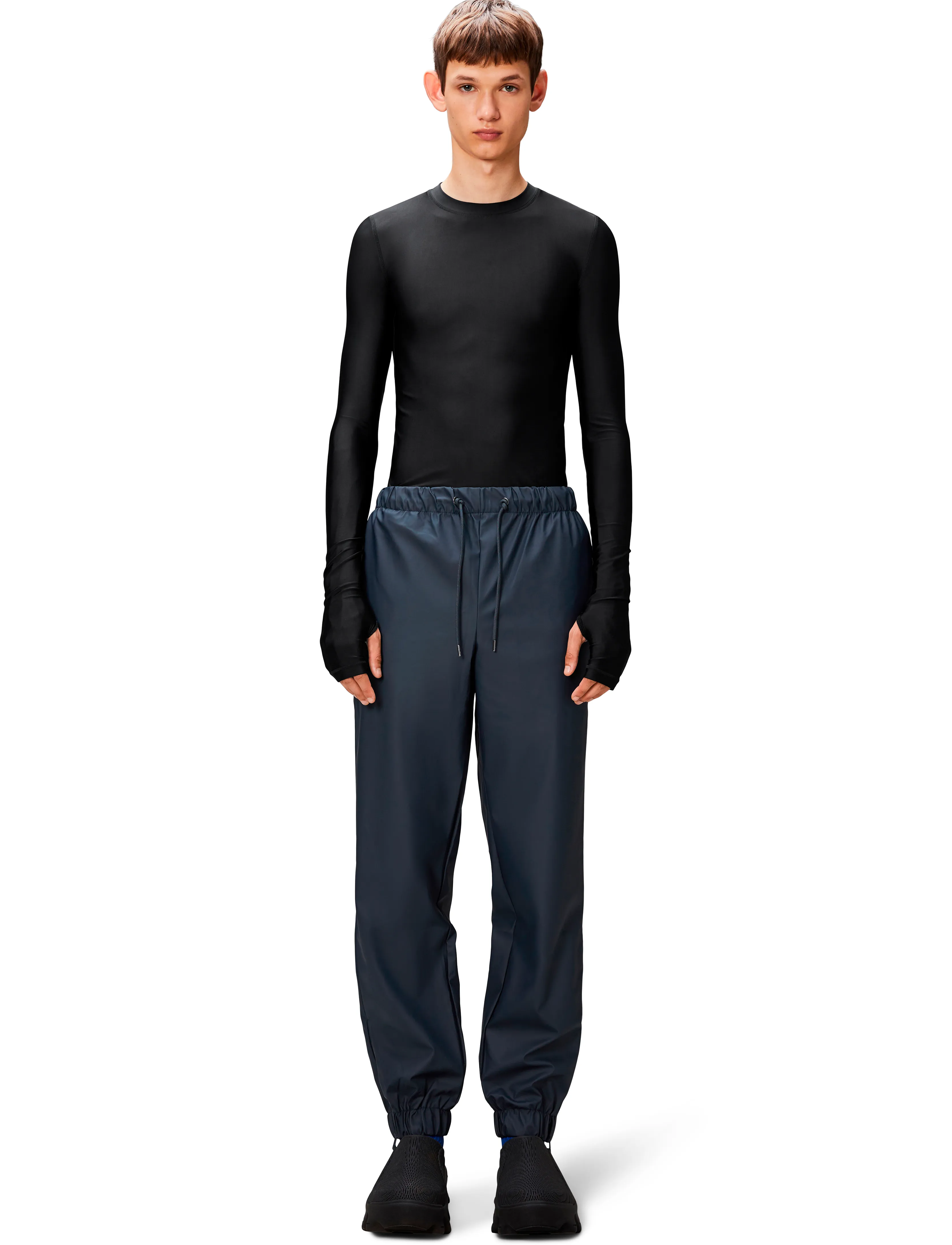 Rains Rain Pants Regular W3, XS, Rainwear, Schwarz - Pants, Frauen