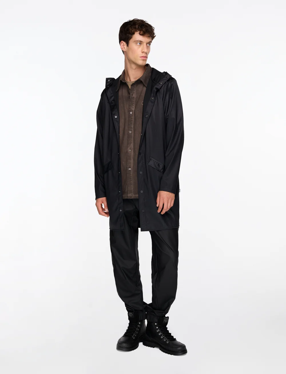 Rains - Rain Pants Regular W3 - regnbyxor - black - 2