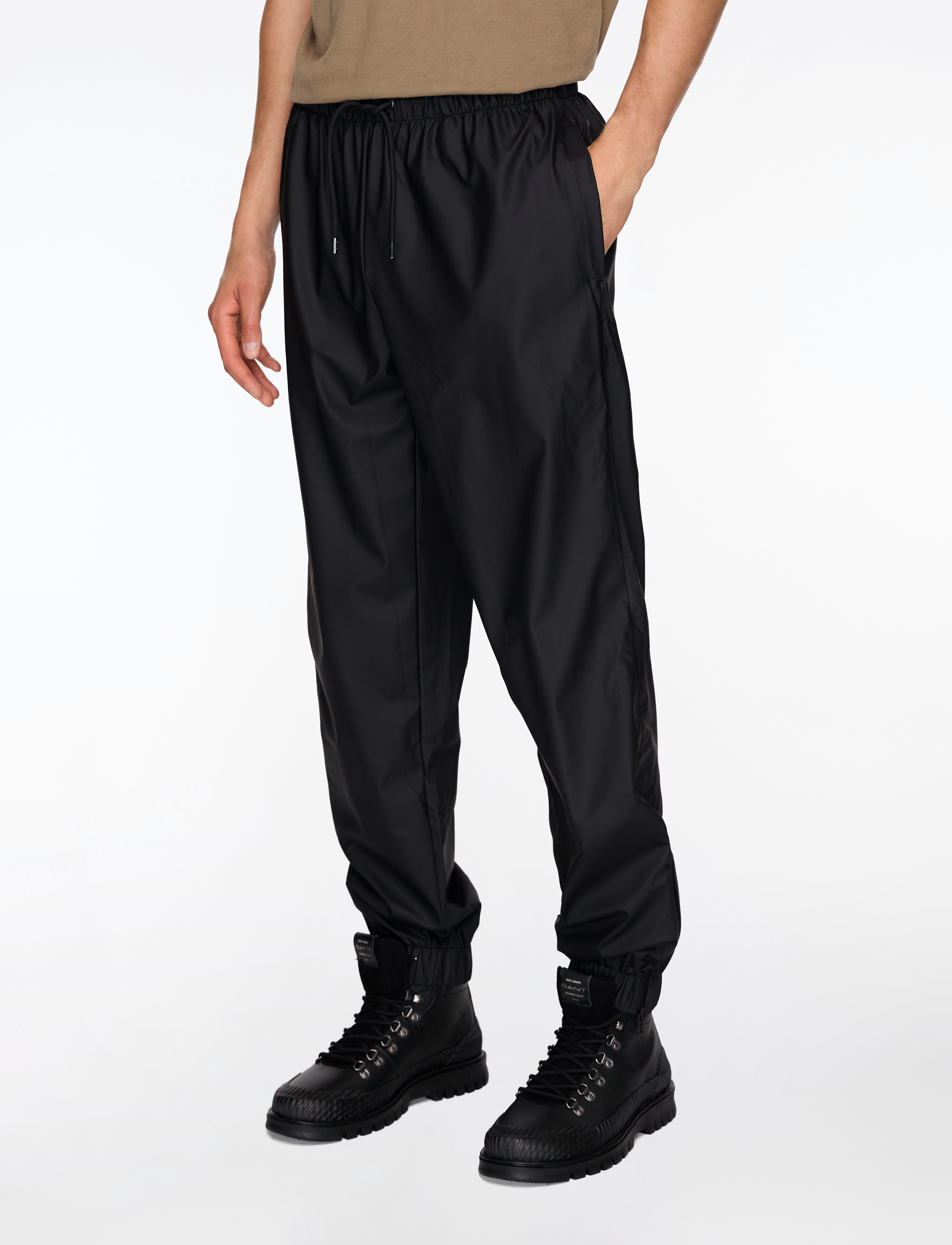 Rains Rain Pants Regular W3 - Tøj - BLACK / black