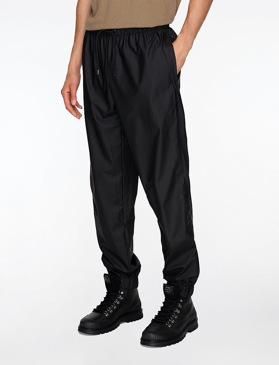 Rains - Rain Pants Regular W3 - vatnsheldar buxur - black - 0
