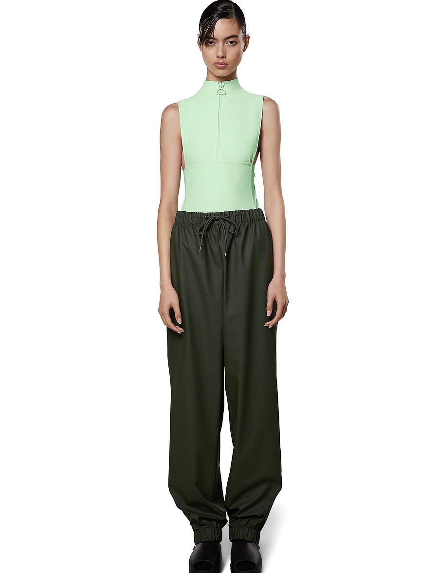 Rains - Rain Pants Regular W3 - regnbukser - green - 3