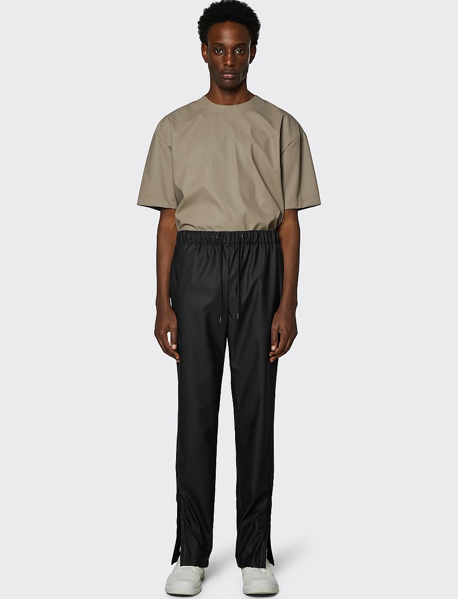 Rains - Rain Pants Slim W3 - regenhosen - 01 black - 0