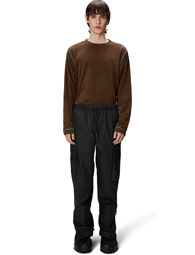 Rains - Cargo Rain Pants Regular W3 - wasserdichte hosen - black - 0