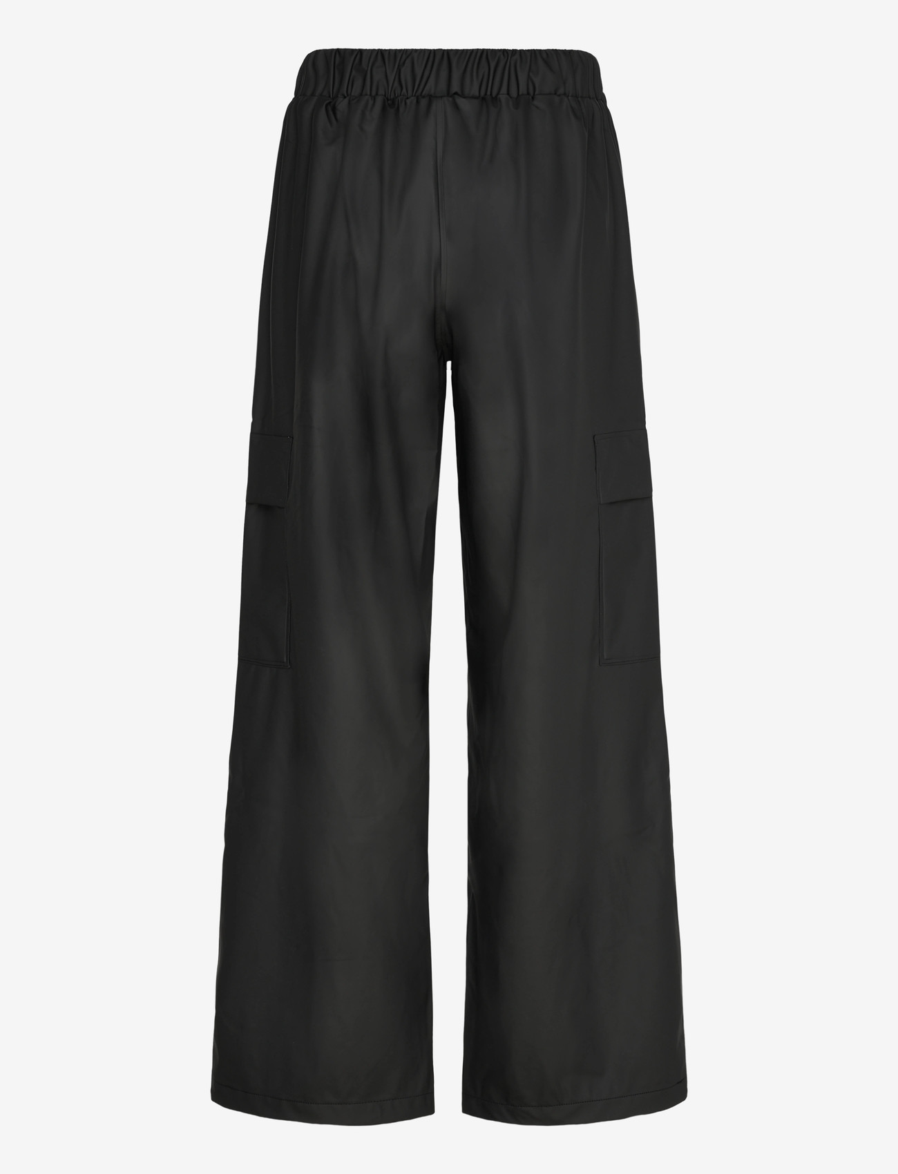 Rains - Cargo Rain Pants Wide W3 - ytterkläder - black - 1