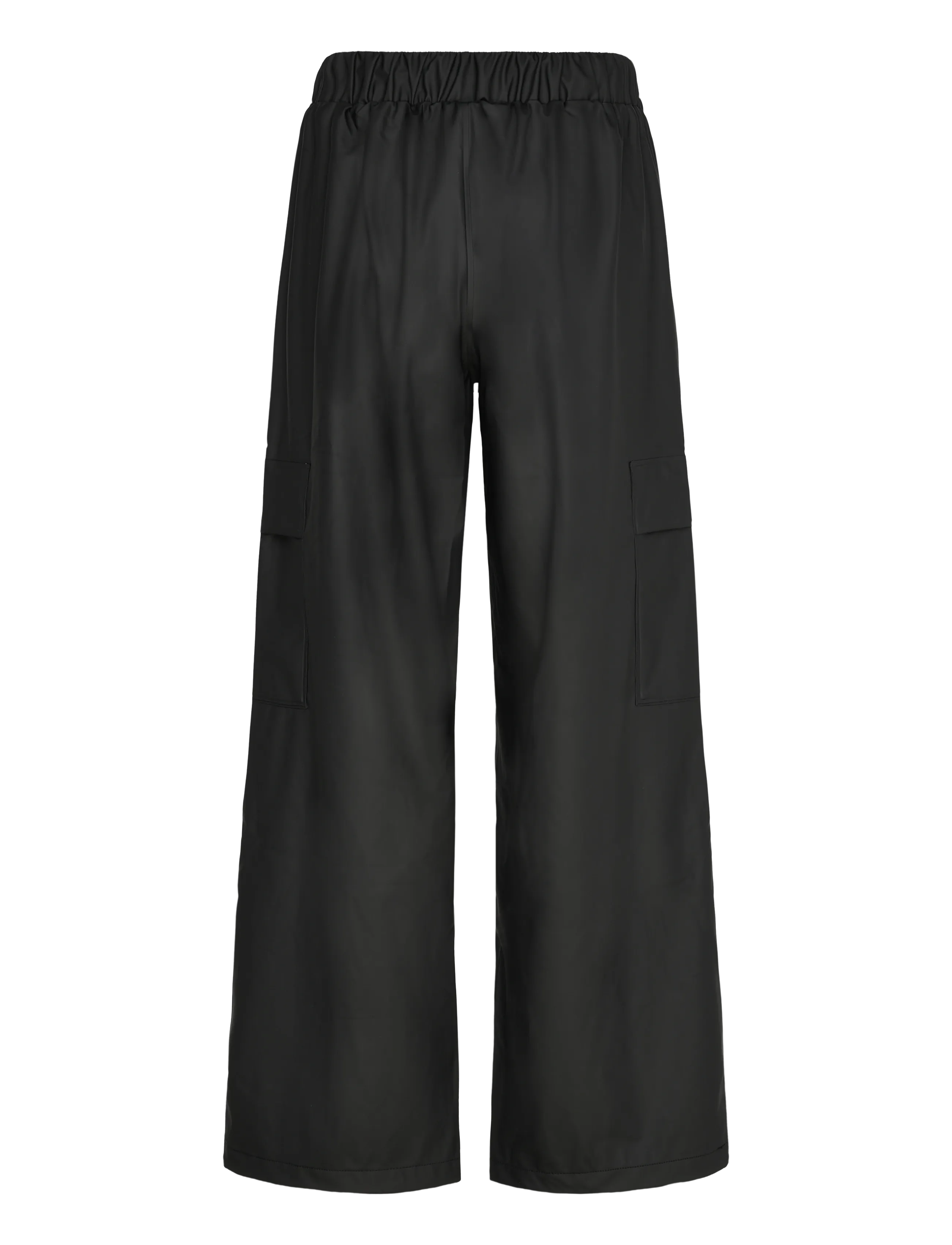 Rains - Cargo Rain Pants Wide W3 - ytterkläder - black - 2