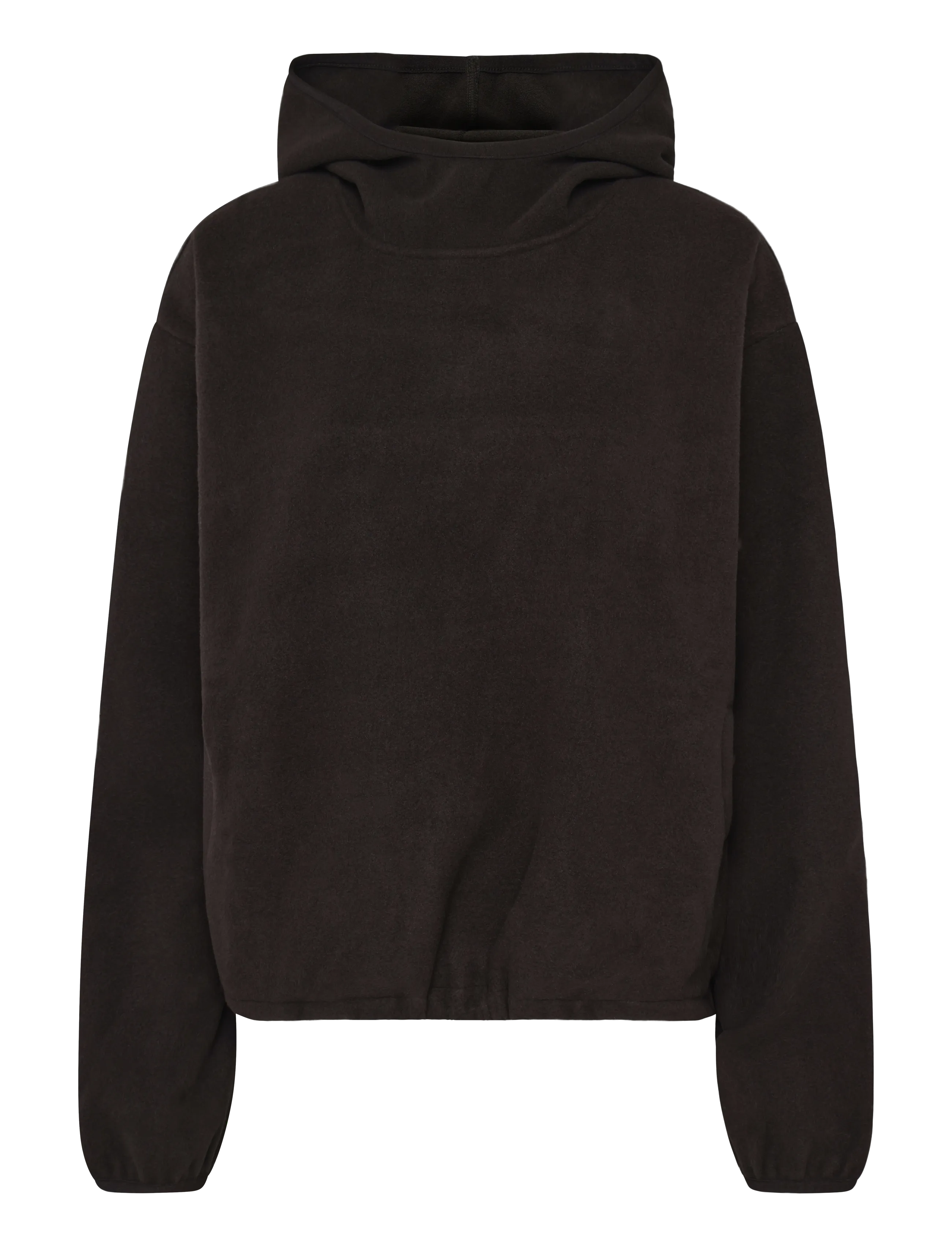 Rains Fleece Hoodie - Kapuzenpullover - BARK / brown